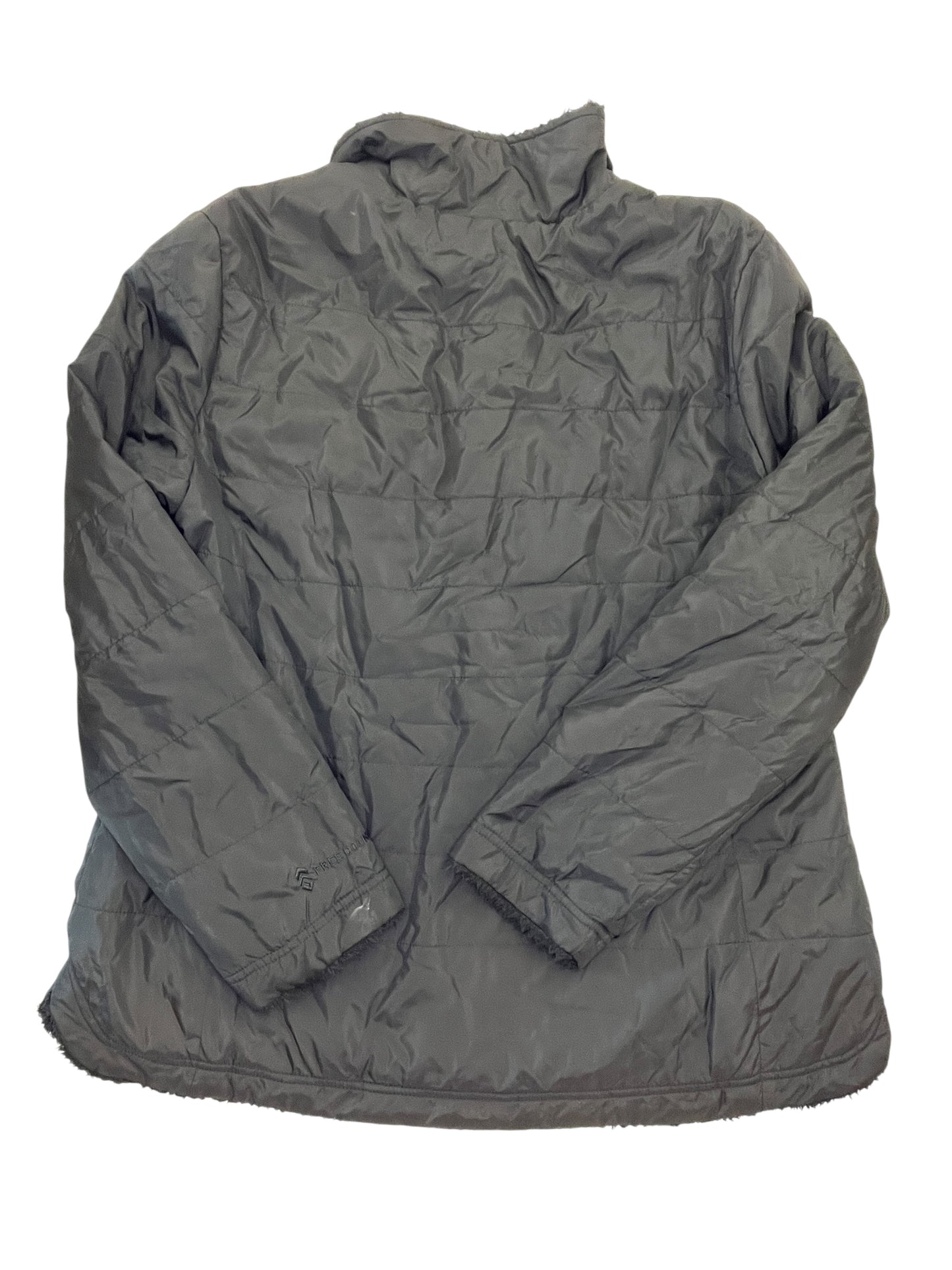 Coat Puffer & Quilted By Free Country In Black, Size:L