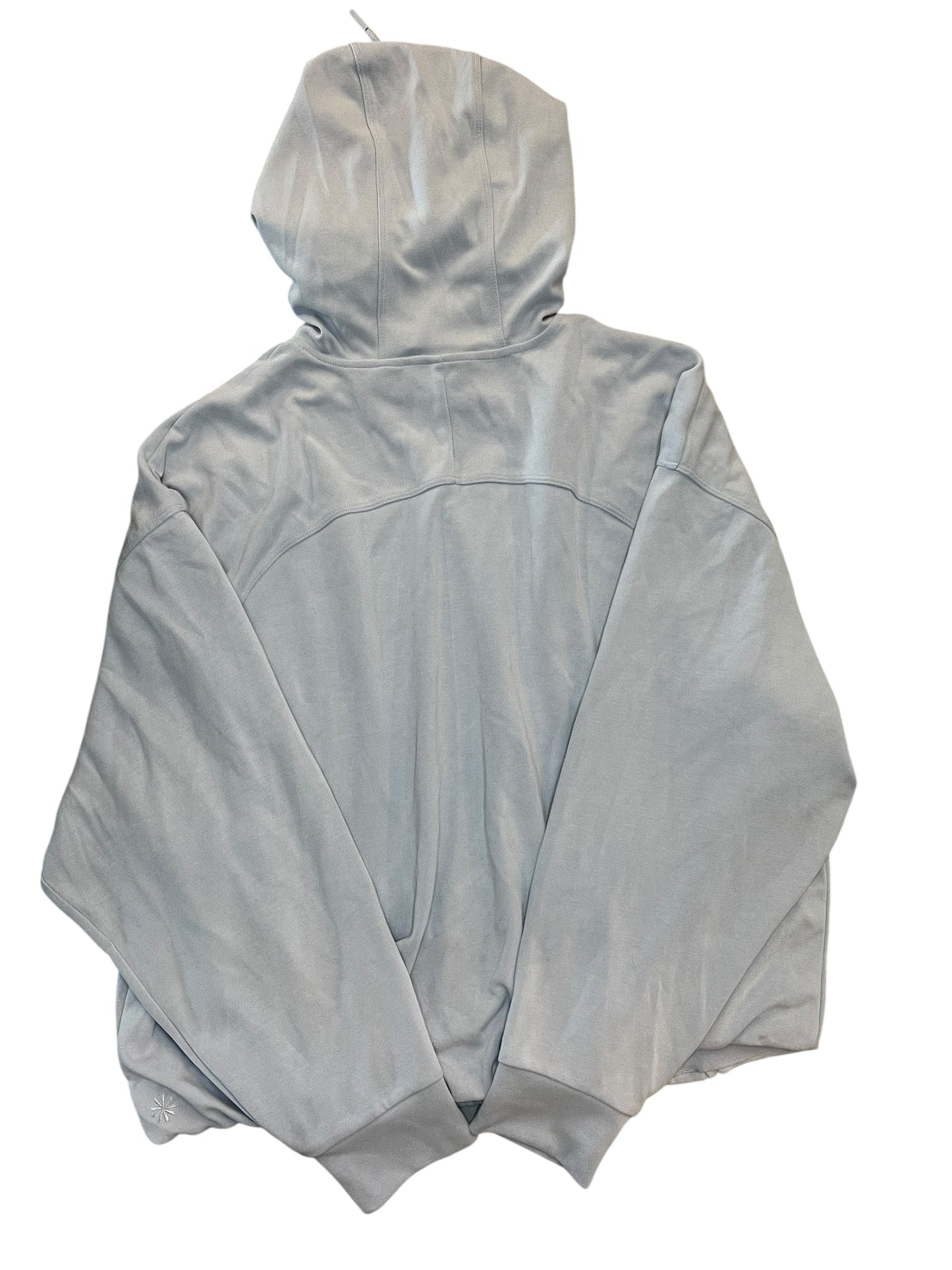 Sweatshirt Hoodie By Athleta In Blue, Size:L