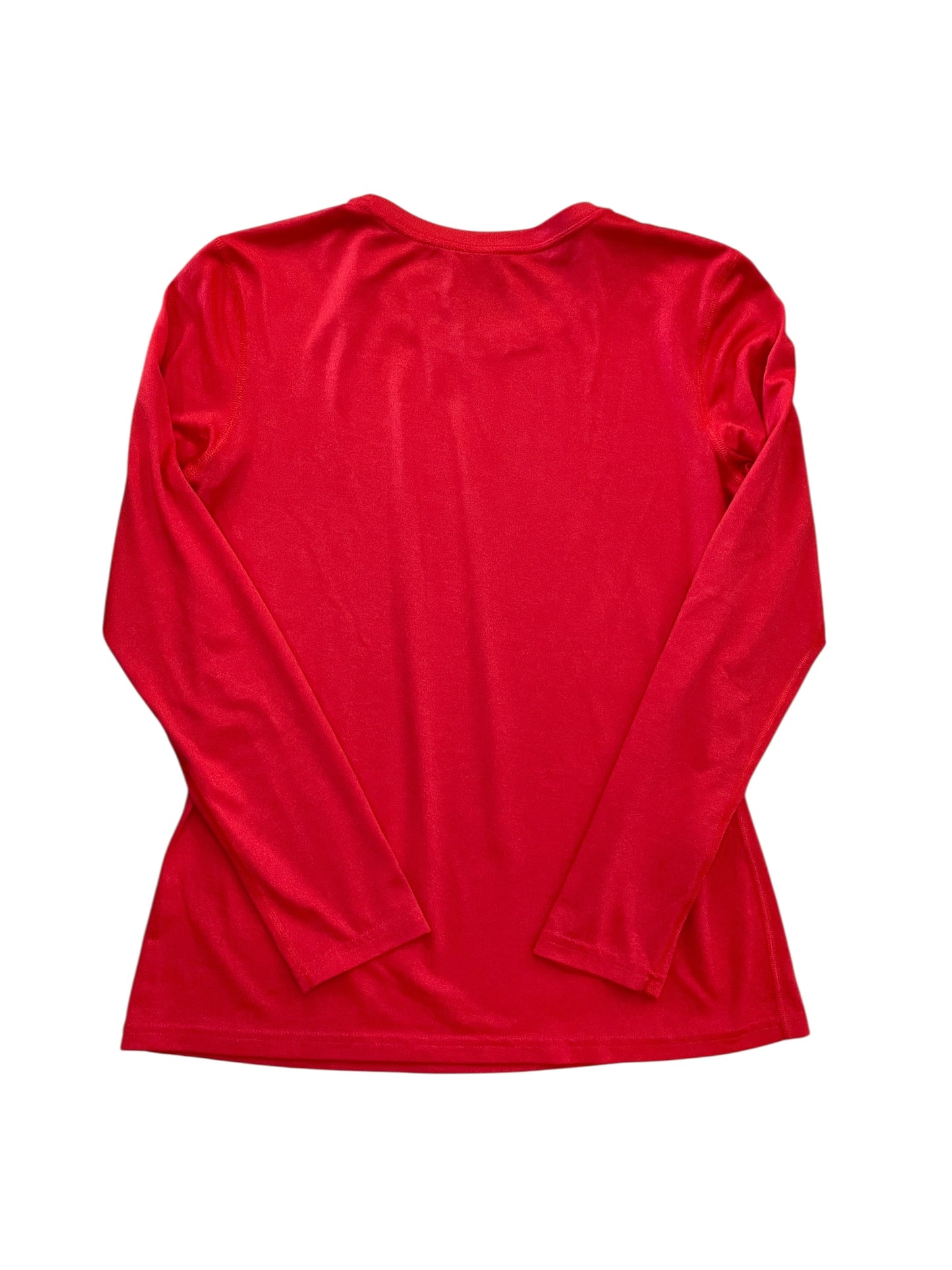 Athletic Top Ls Crewneck By Nike Apparel In Pink, Size:M