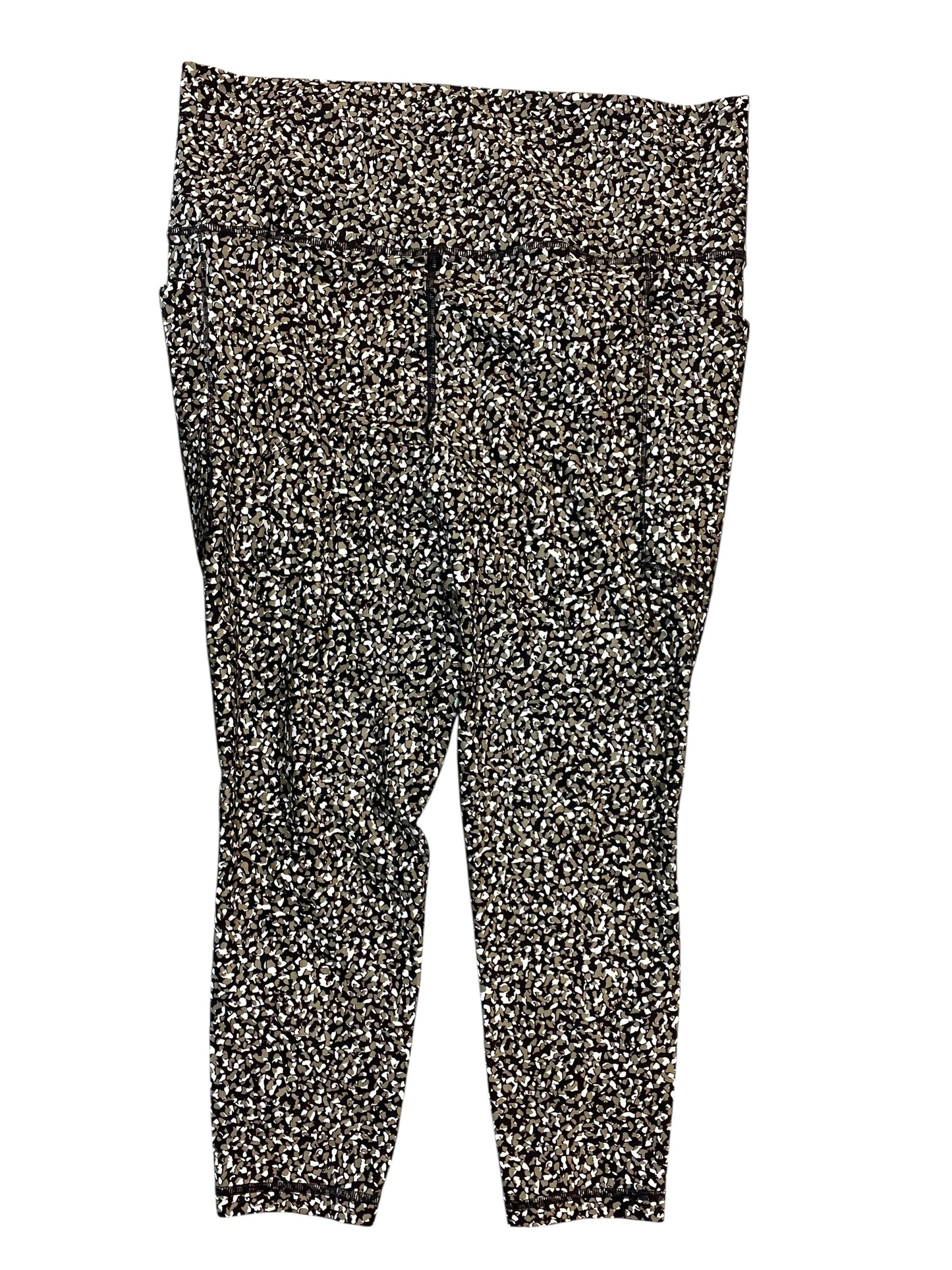Athletic Leggings By Athleta In Multi, Size:Xl