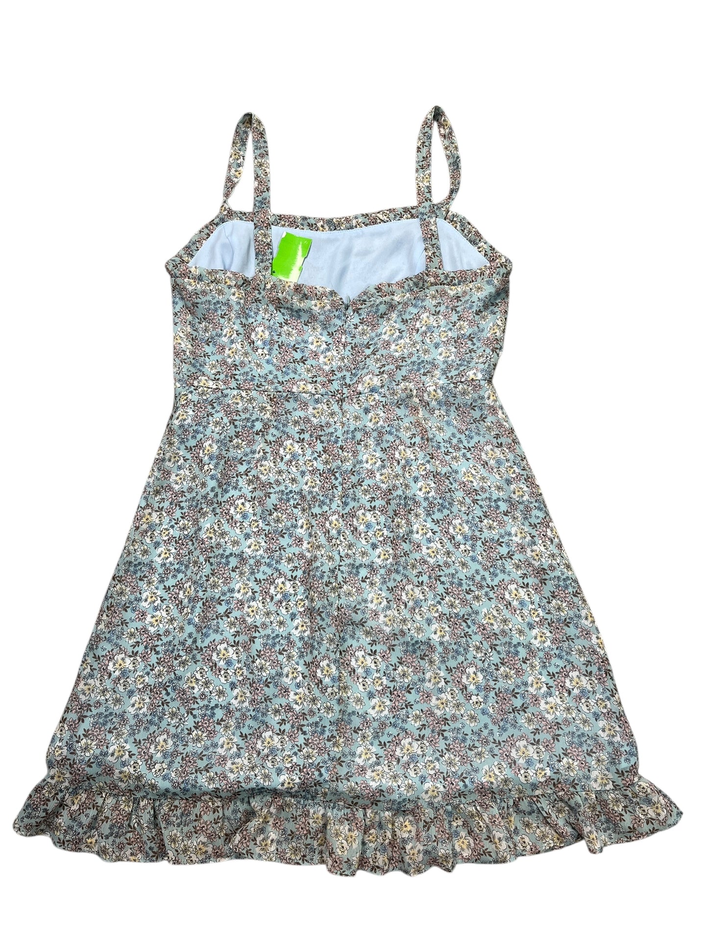Dress Casual Short By Lush In Floral Print, Size:M