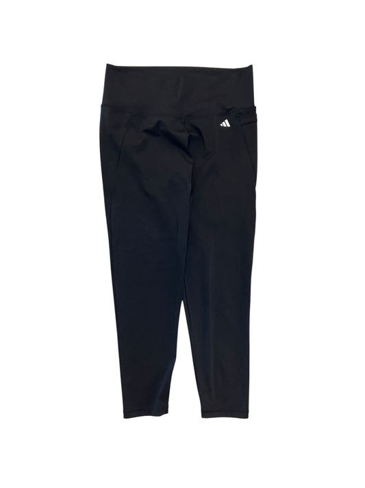Athletic Leggings By Adidas In Black, Size:Xl