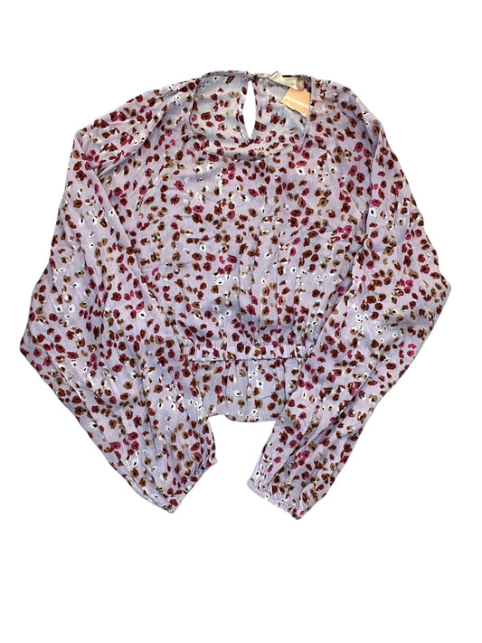 Blouse Ls By Altard State In Purple, Size:M