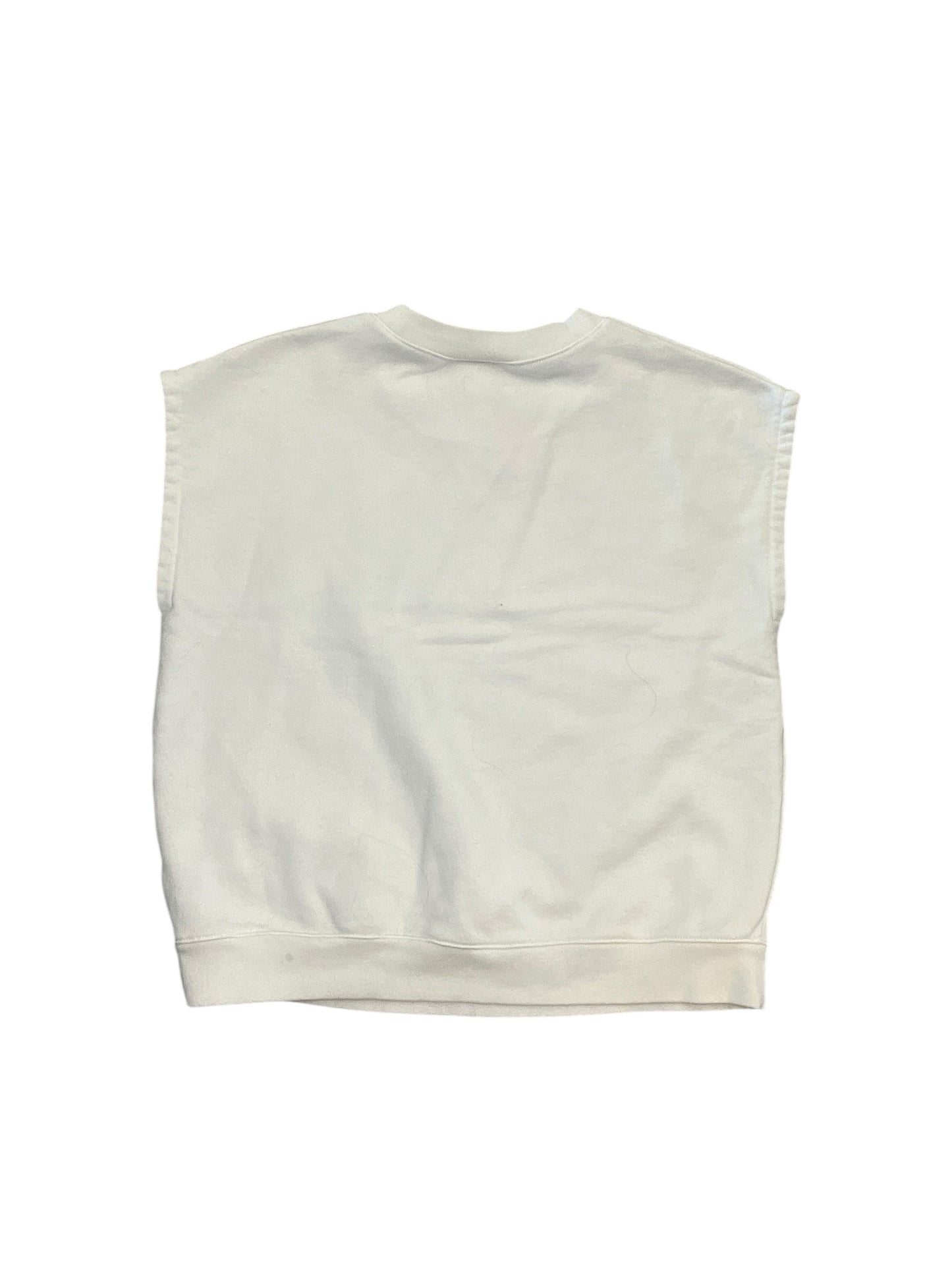 Top Sleeveless By Madewell In White, Size:S