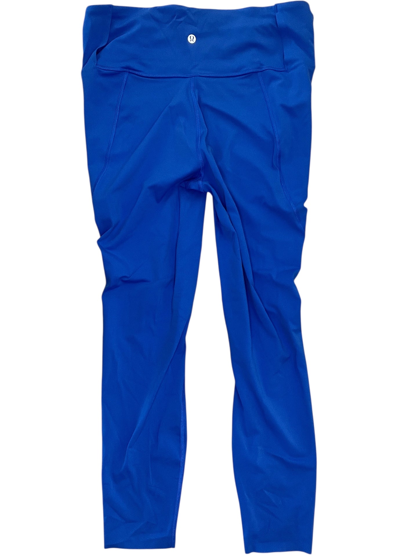 Athletic Leggings By Lululemon In Blue, Size:M