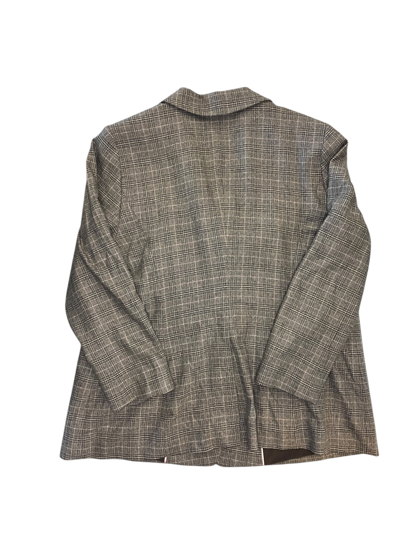 Blazer By Talbots In Plaid Pattern, Size:Xl