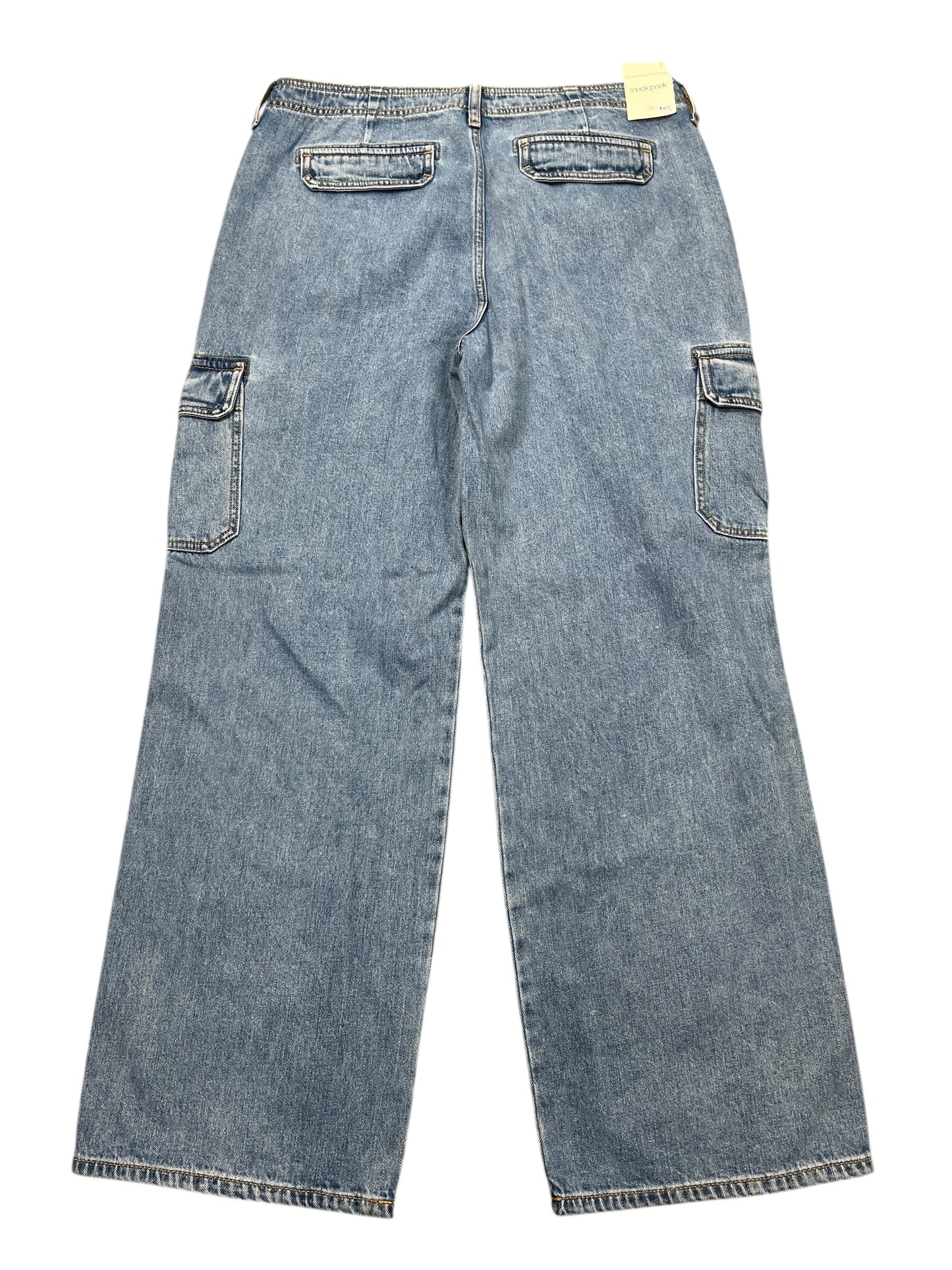 Jeans Wide Leg By Sneak Peek In Blue Denim, Size:8
