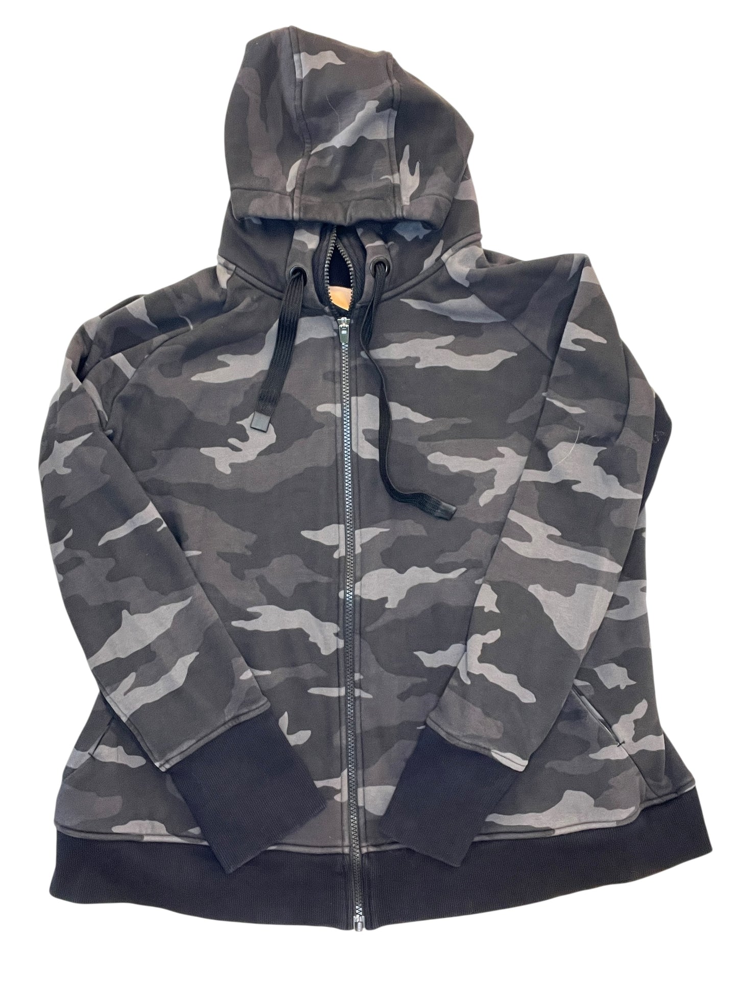 Athletic Jacket By Athleta In Camouflage Print, Size:1X