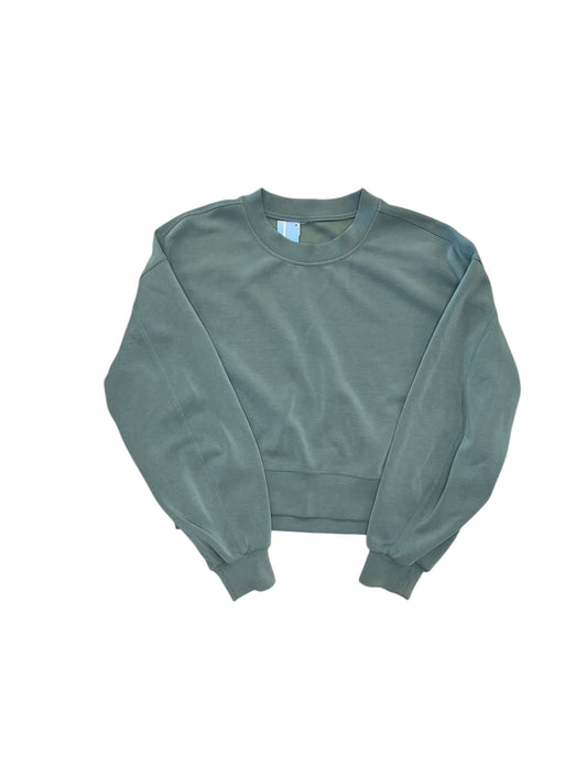 Athletic Sweatshirt Crewneck By Lululemon In Green, Size:S