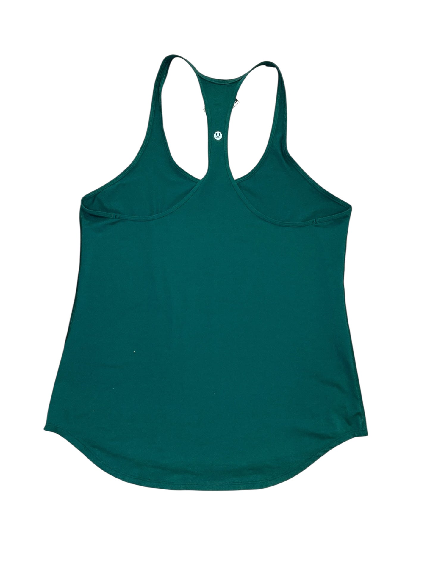 Athletic Tank Top By Lululemon In Green, Size:M