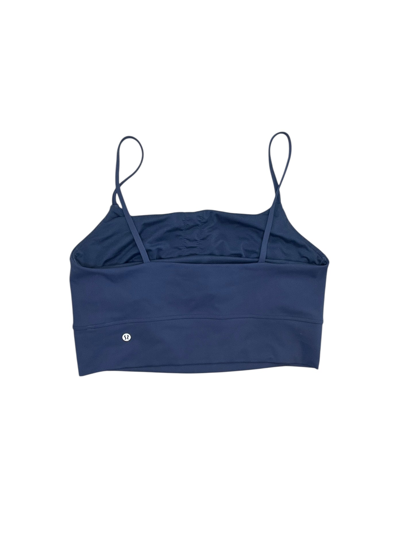Athletic Bra By Lululemon In Blue, Size:L