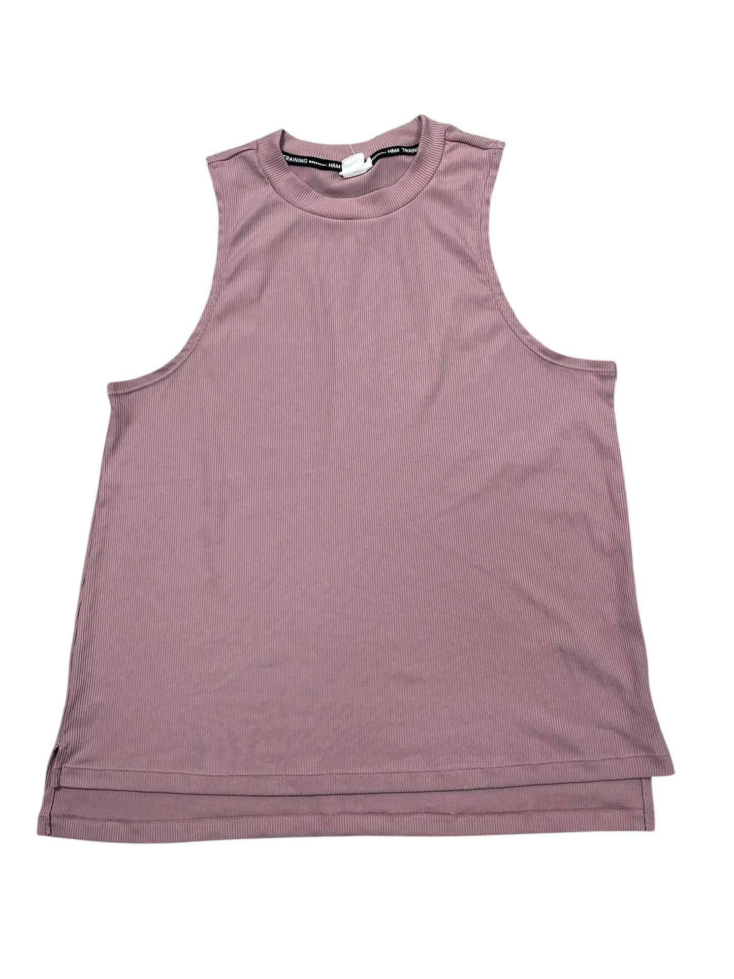Athletic Tank Top By H&M In Mauve, Size:M