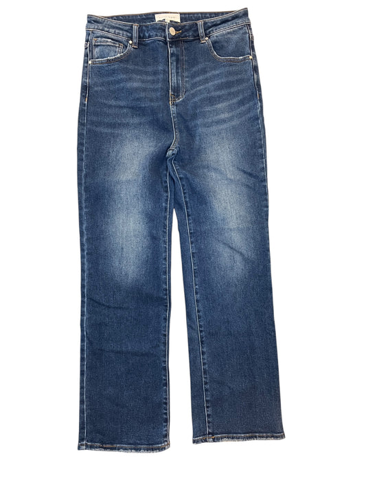 Jeans Boyfriend By Risen In Blue Denim, Size:12