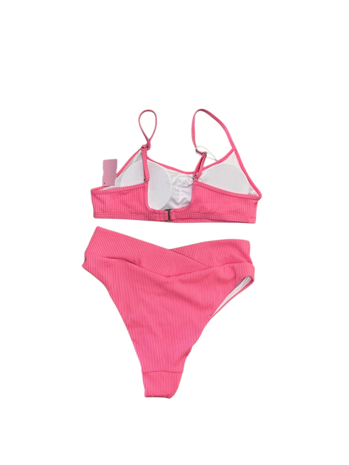Swimsuit 2Pc By Halara In Pink, Size:L