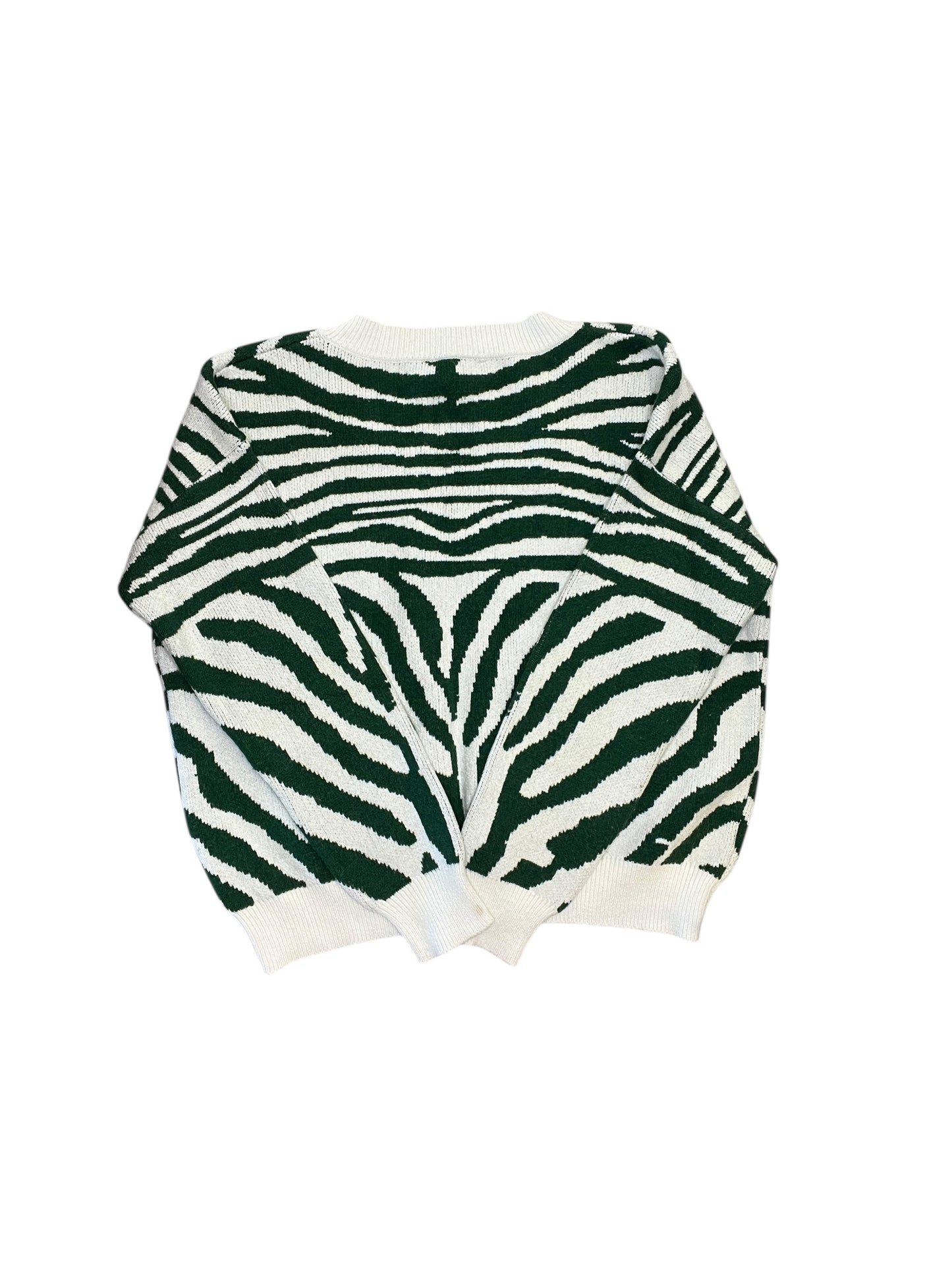 Sweater By Beach Riot In Zebra Print, Size:M