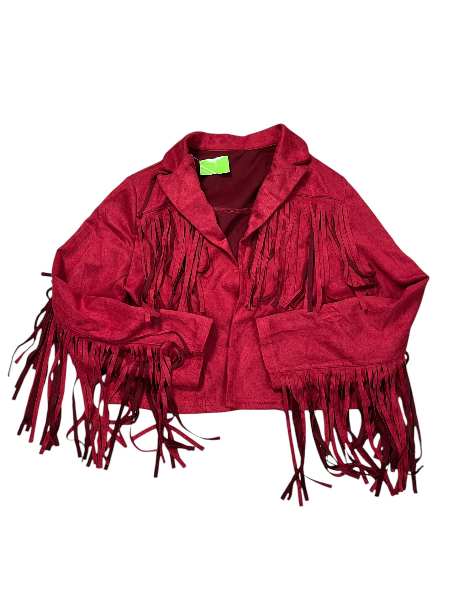 Jacket Other By Clothes Mentor In Red, Size:L