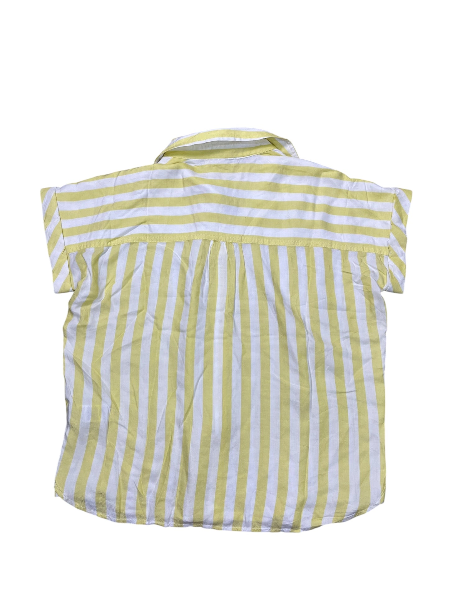 Blouse Ss By Beachlunchlounge In Striped Pattern, Size:Xs