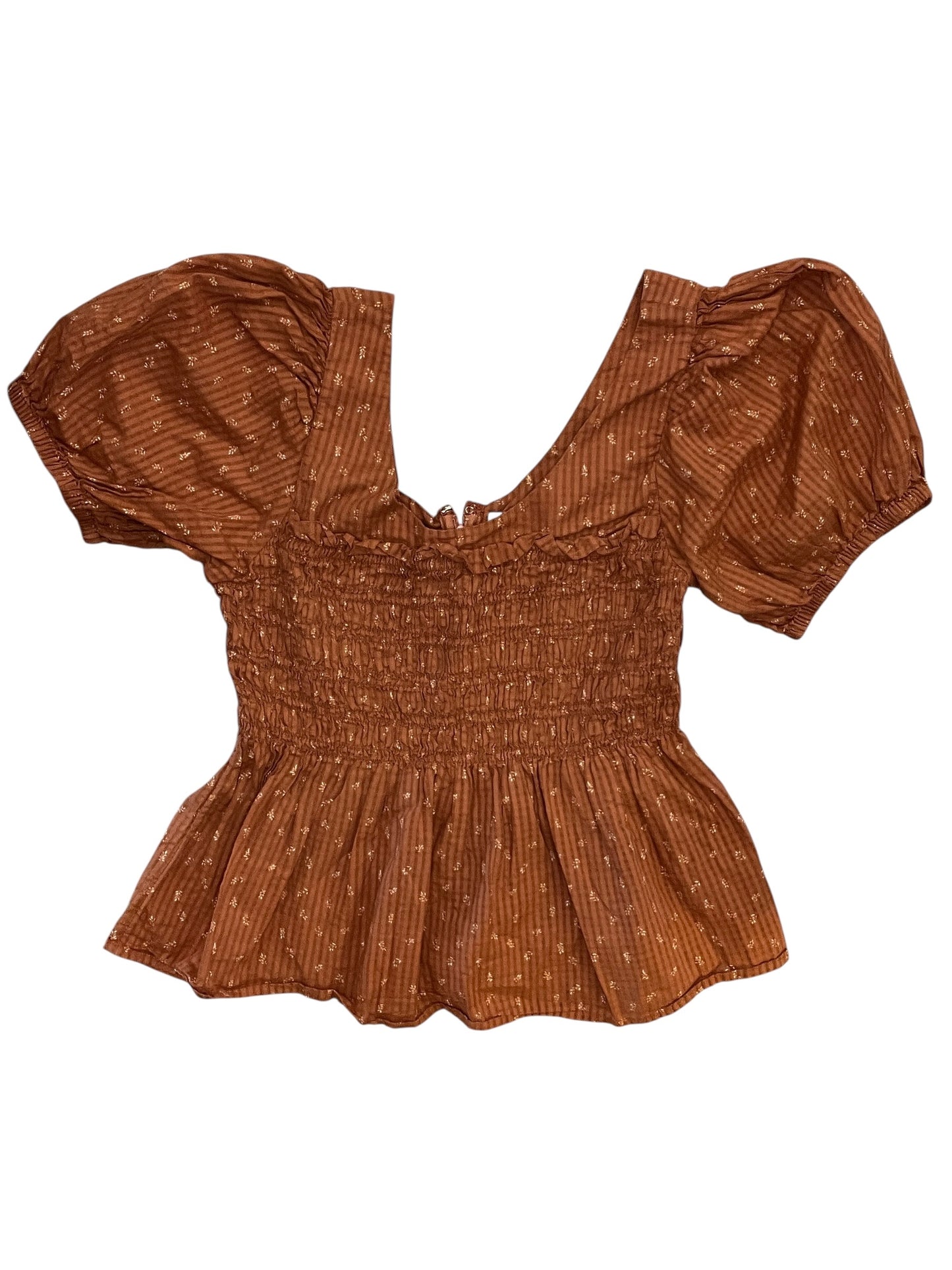 Top Ss By Madewell In Orange, Size:S