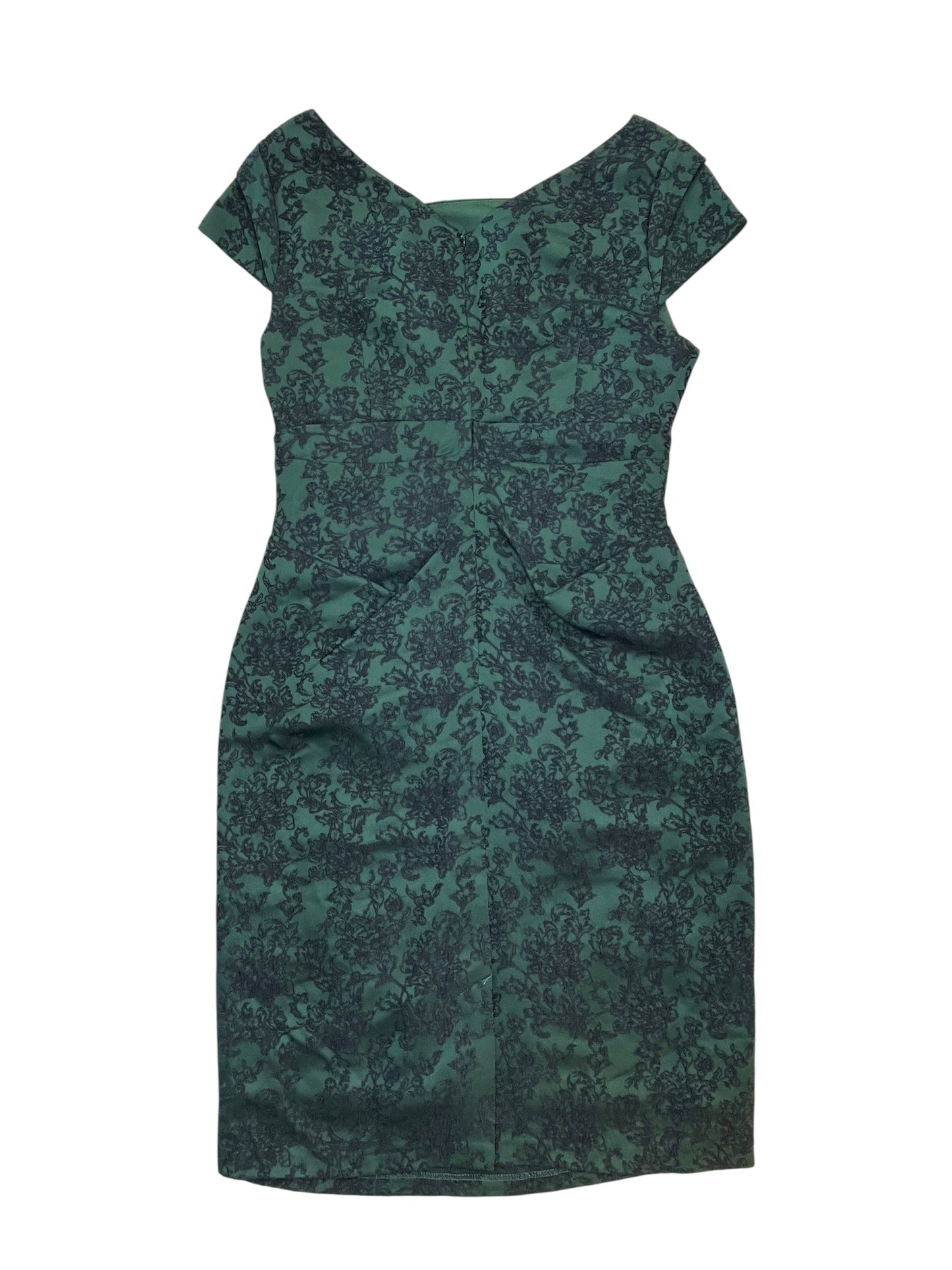Dress Party Short By Adrianna Papell In Green, Size:L