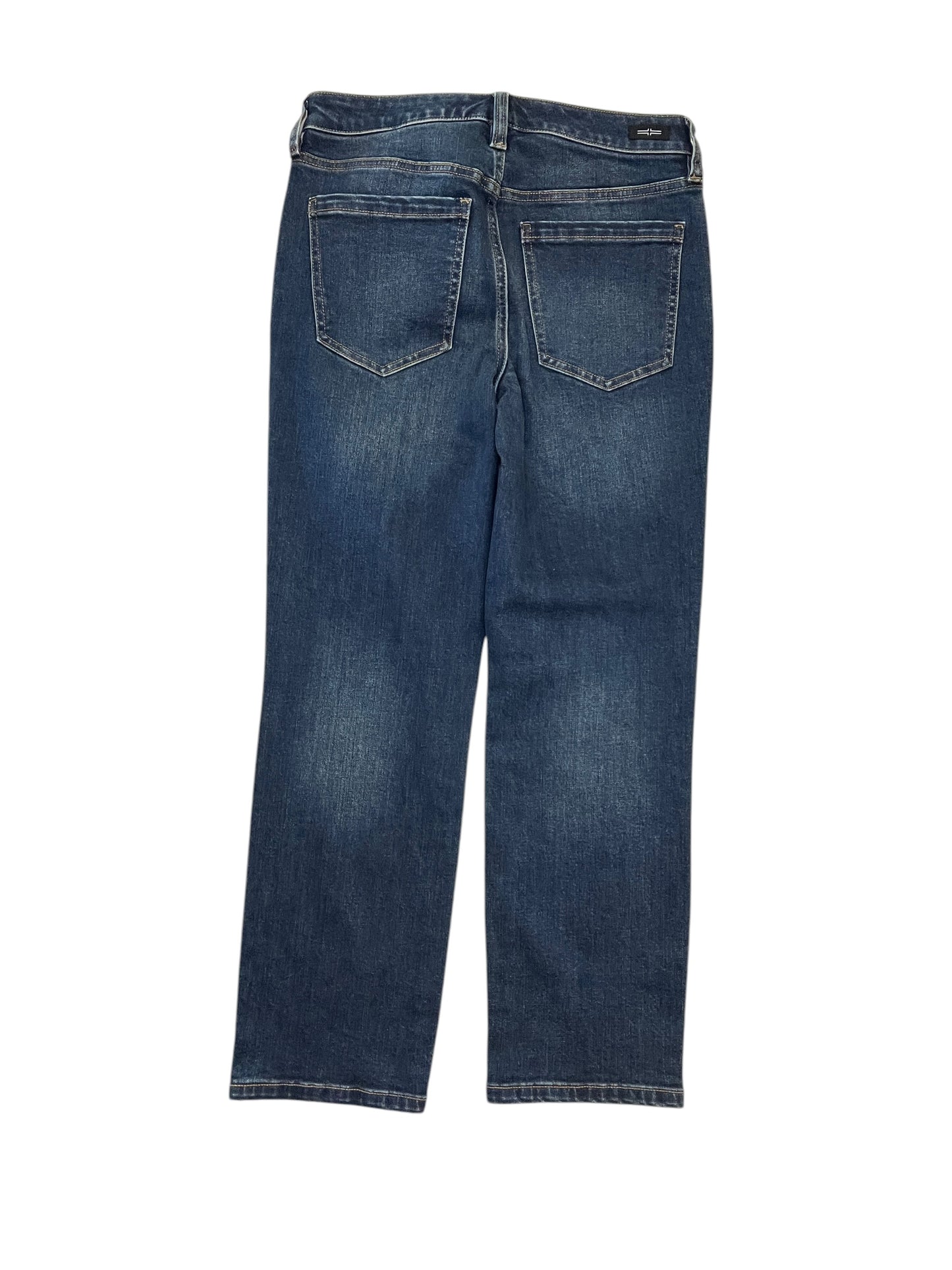 Jeans Straight By Liverpool In Blue Denim, Size:6