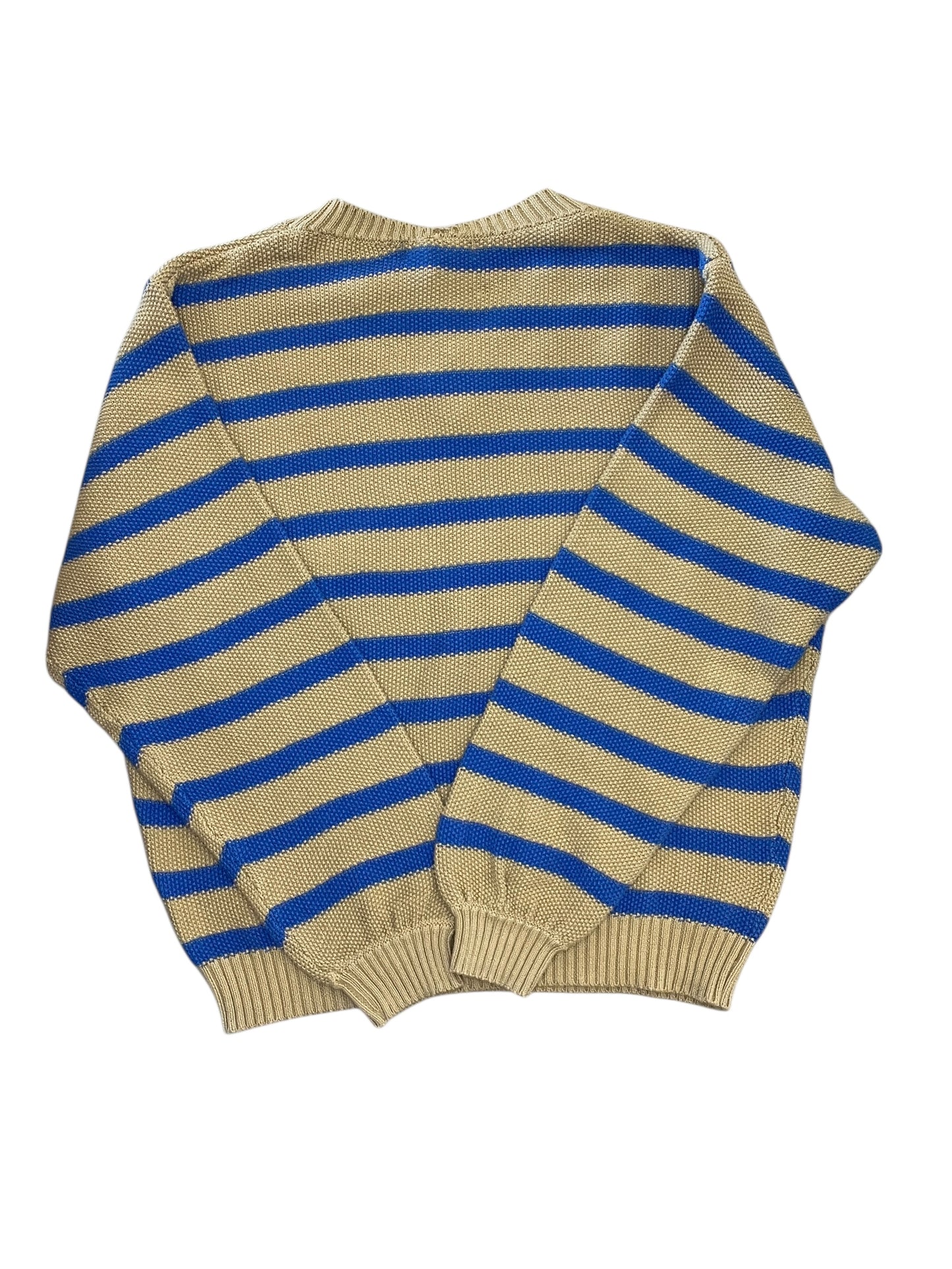 Sweater By Able In Blue & Tan, Size:L