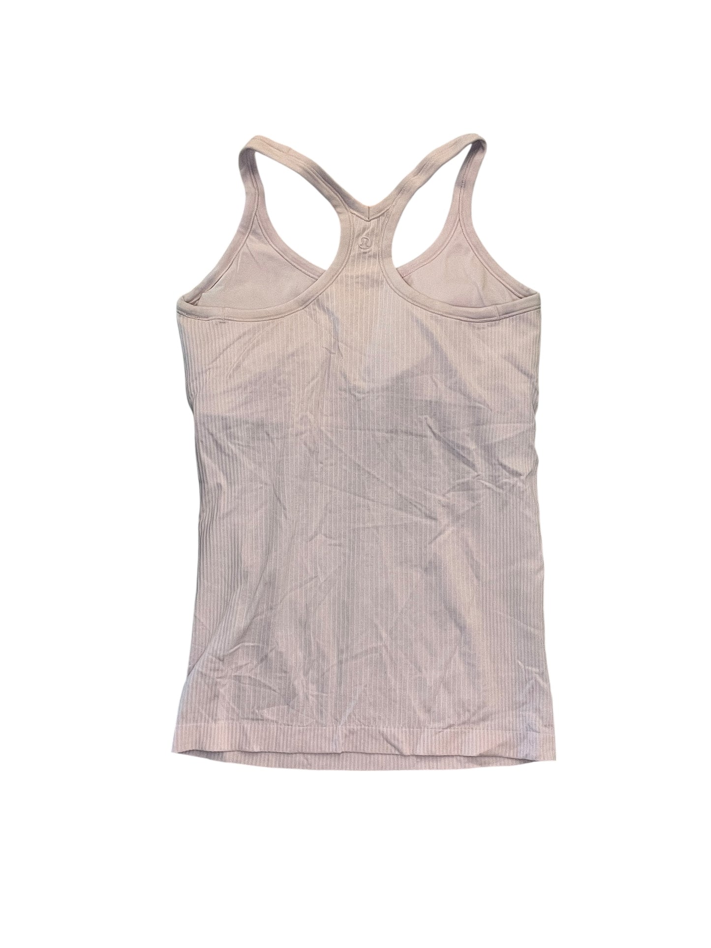 Athletic Tank Top By Lululemon In Pink, Size:M