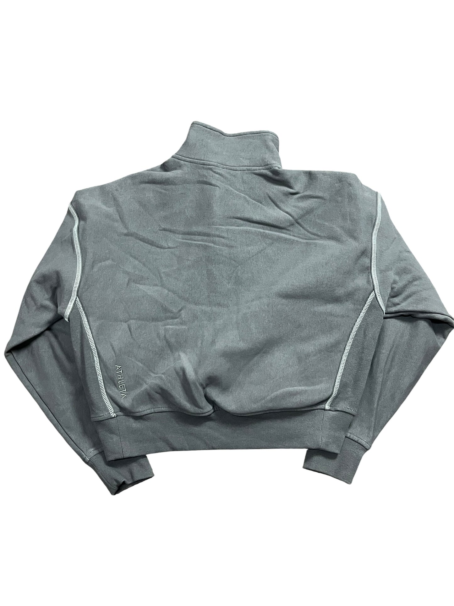 Athletic Sweatshirt Collar By Athleta In Grey, Size:Xs