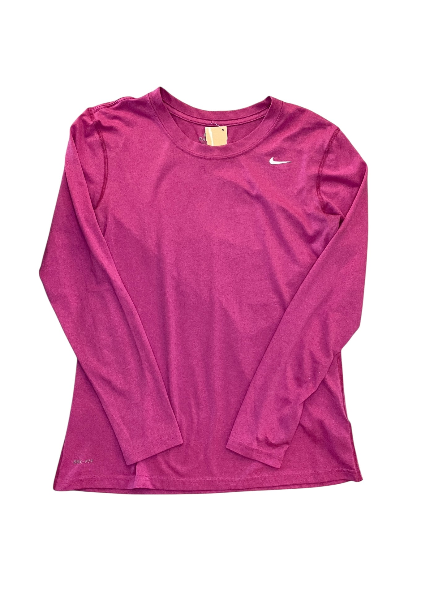 Athletic Top Ss By Nike Apparel In Pink, Size:M