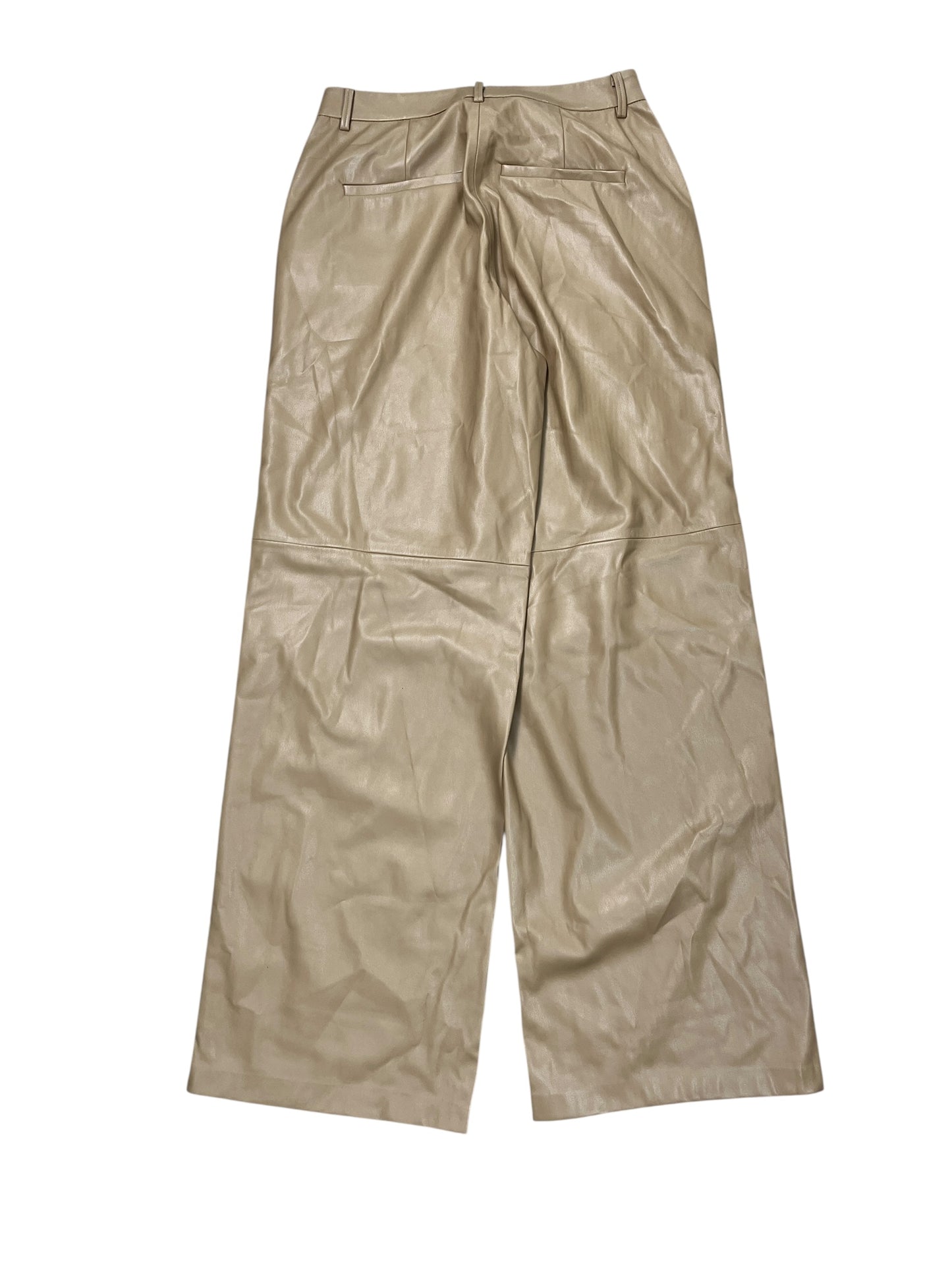 Pants Wide Leg By Good American In Brown, Size:M