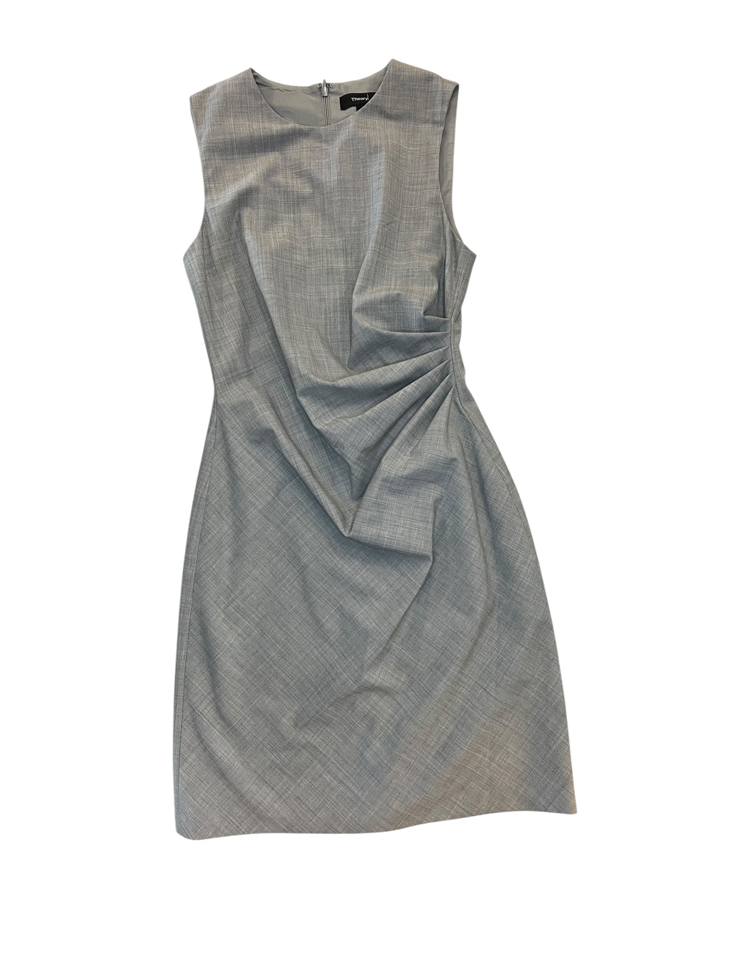 Dress Work By Theory In Grey, Size:S