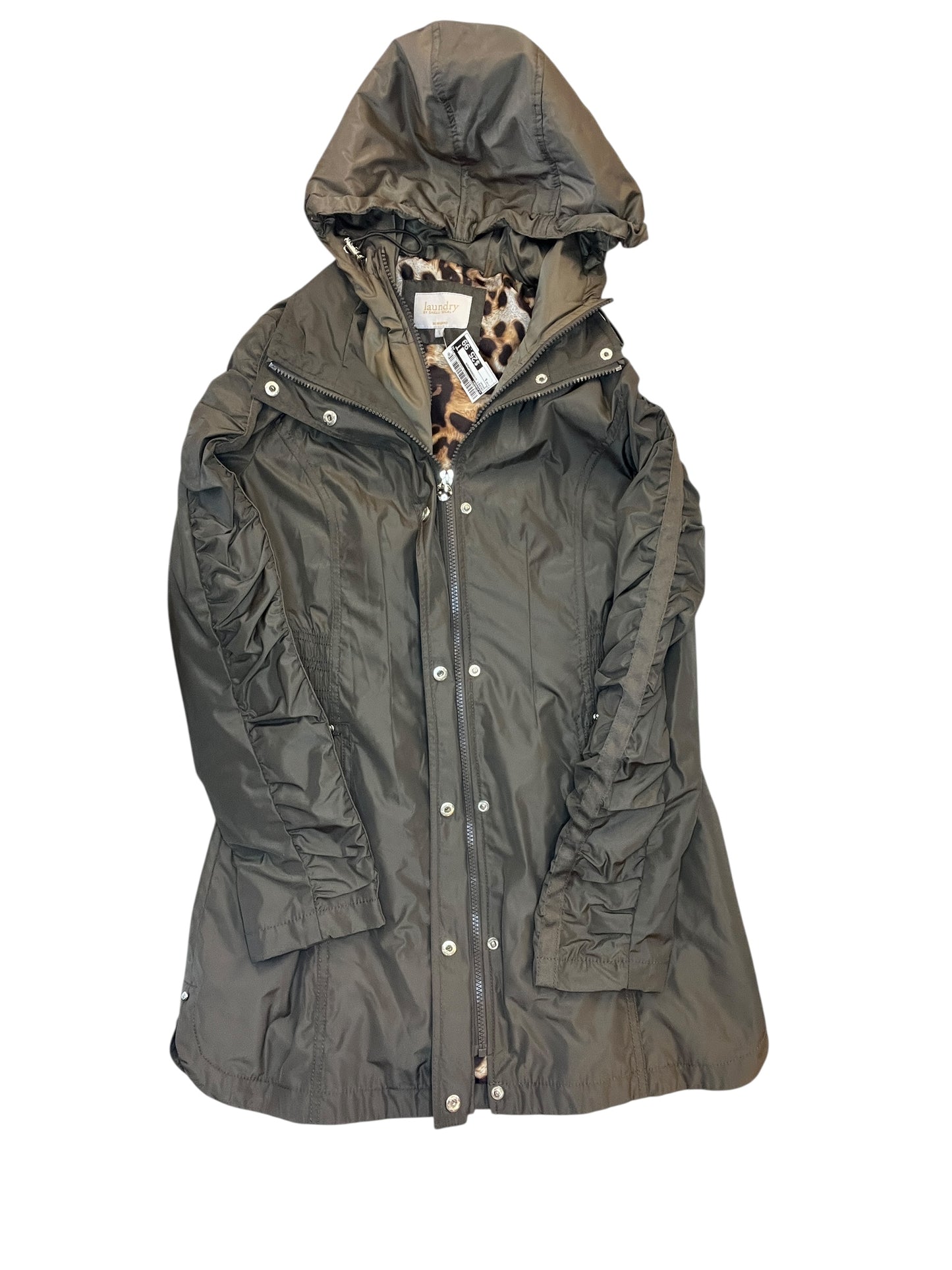 Jacket Windbreaker By Laundry In Brown, Size:S