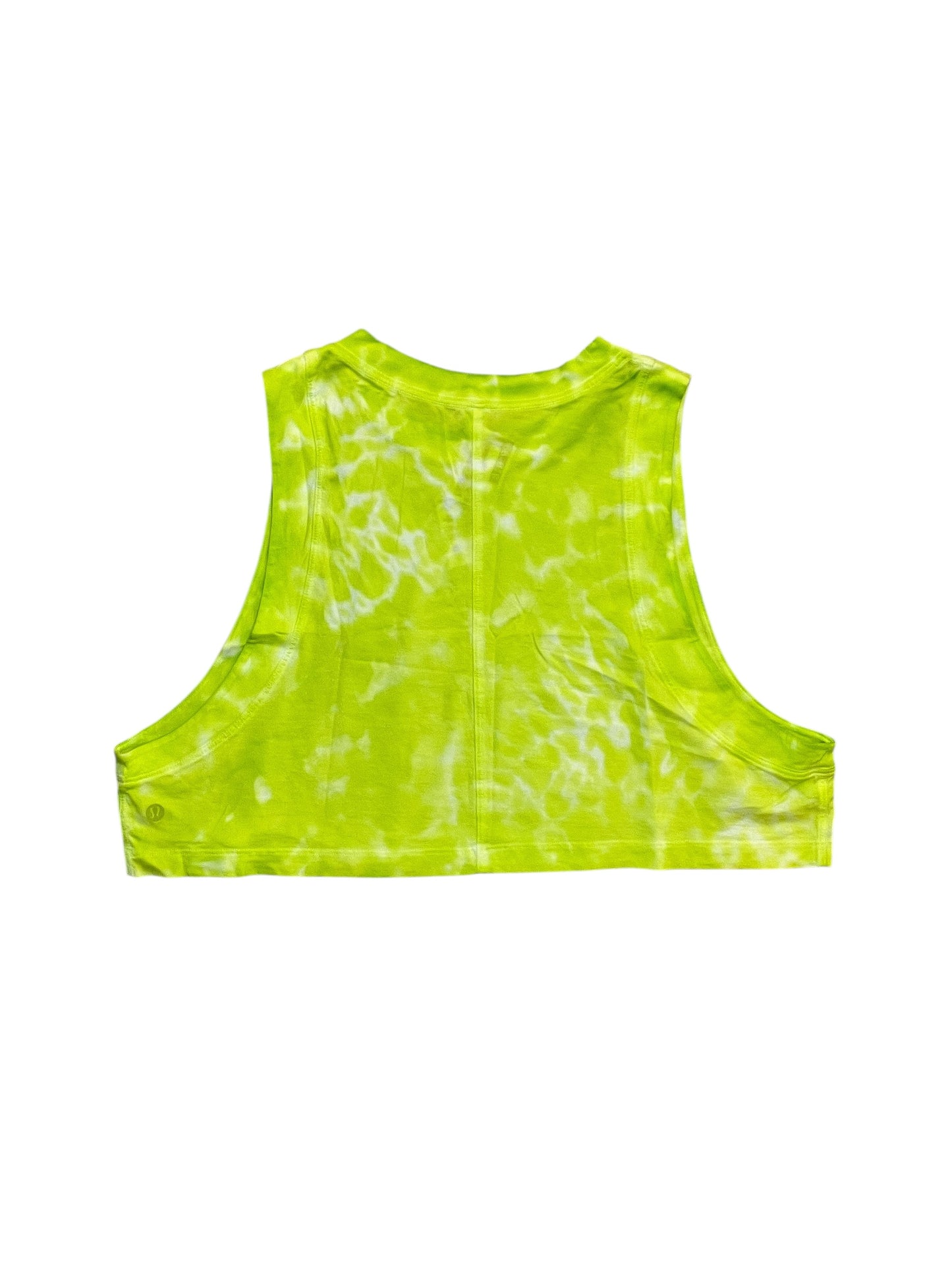 Athletic Tank Top By Lululemon In Green, Size:M