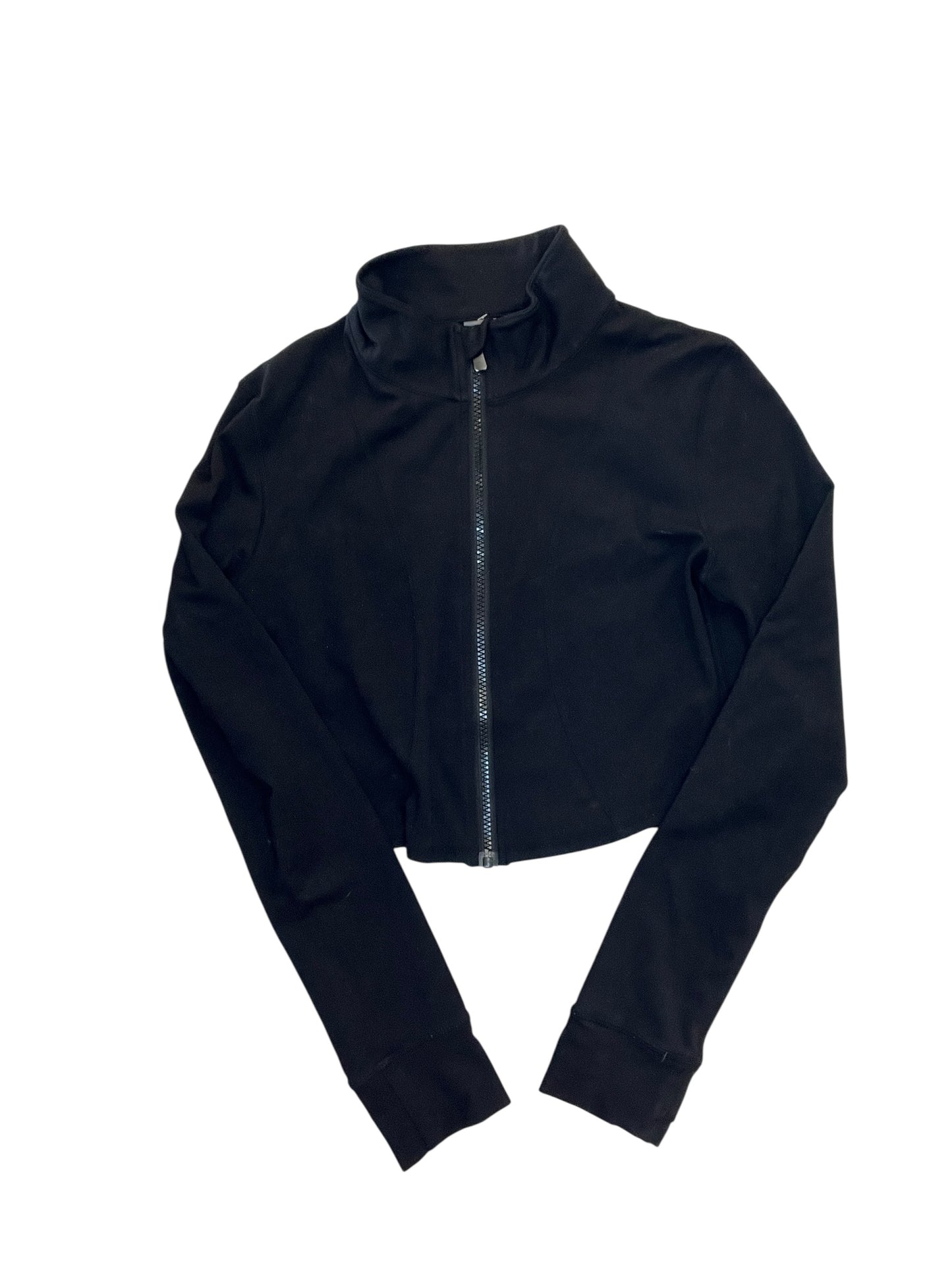 Athletic Jacket By Mono B In Black, Size:S