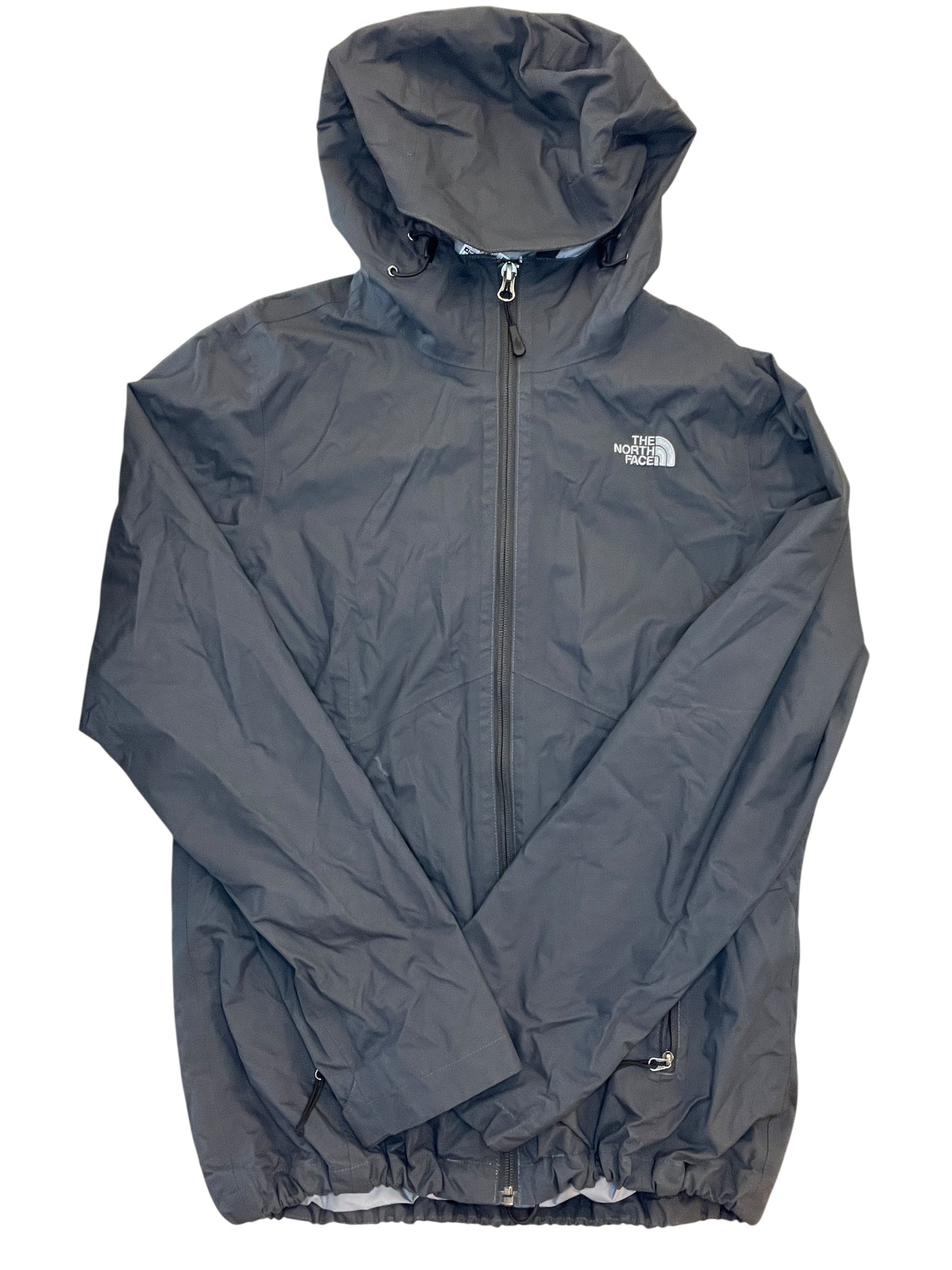 Jacket Windbreaker By The North Face In Grey, Size:M