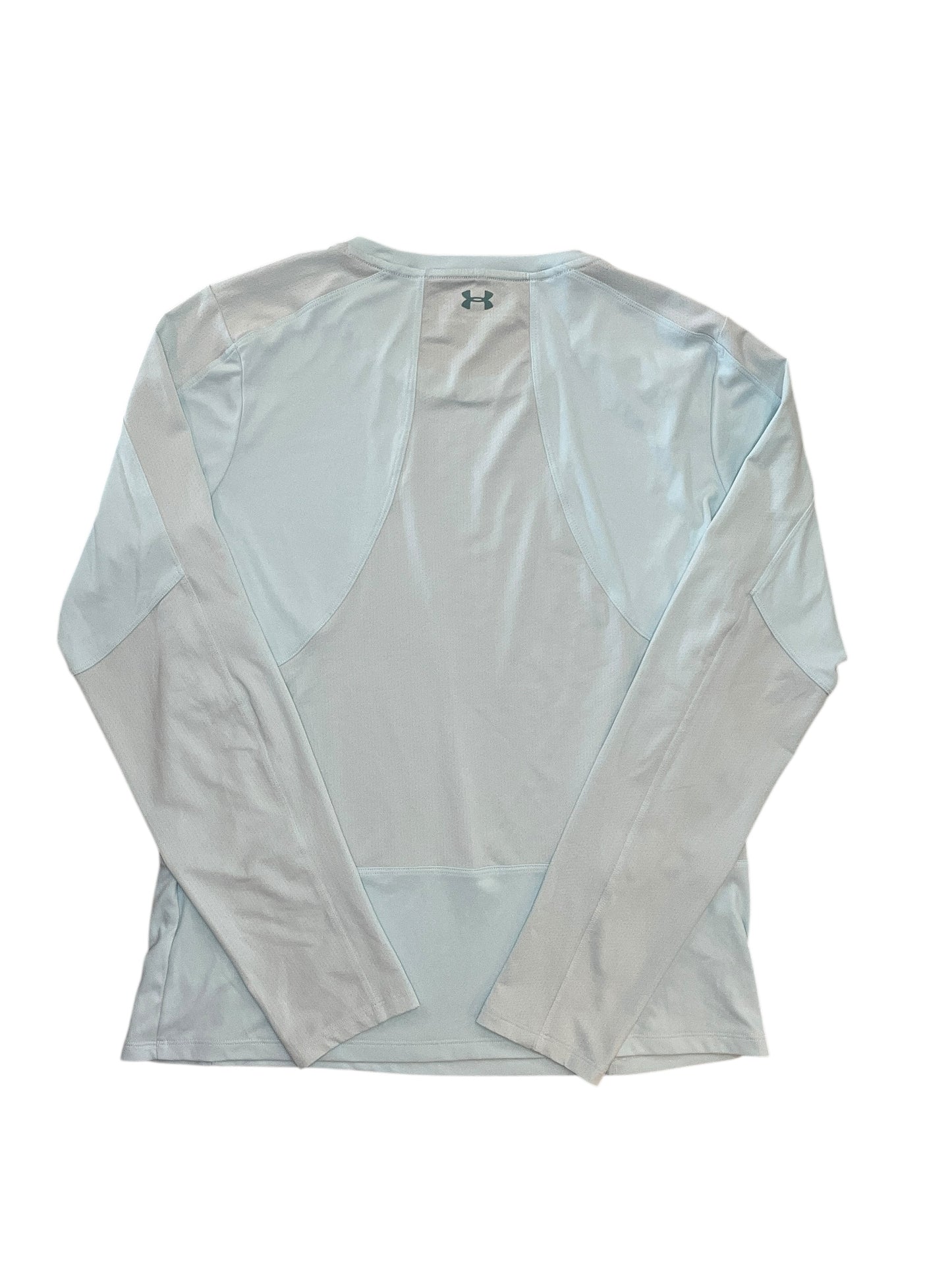 Athletic Top Ls Crewneck By Under Armour In Blue, Size:L