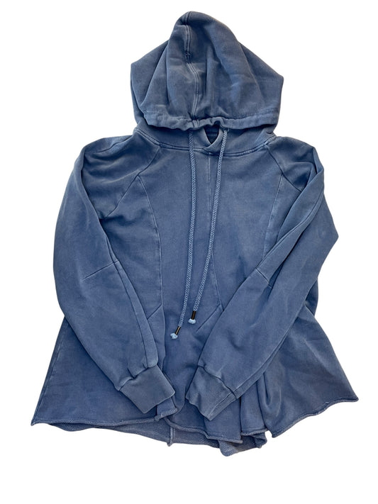 Sweatshirt Hoodie By Pilcro In Blue, Size:Xs