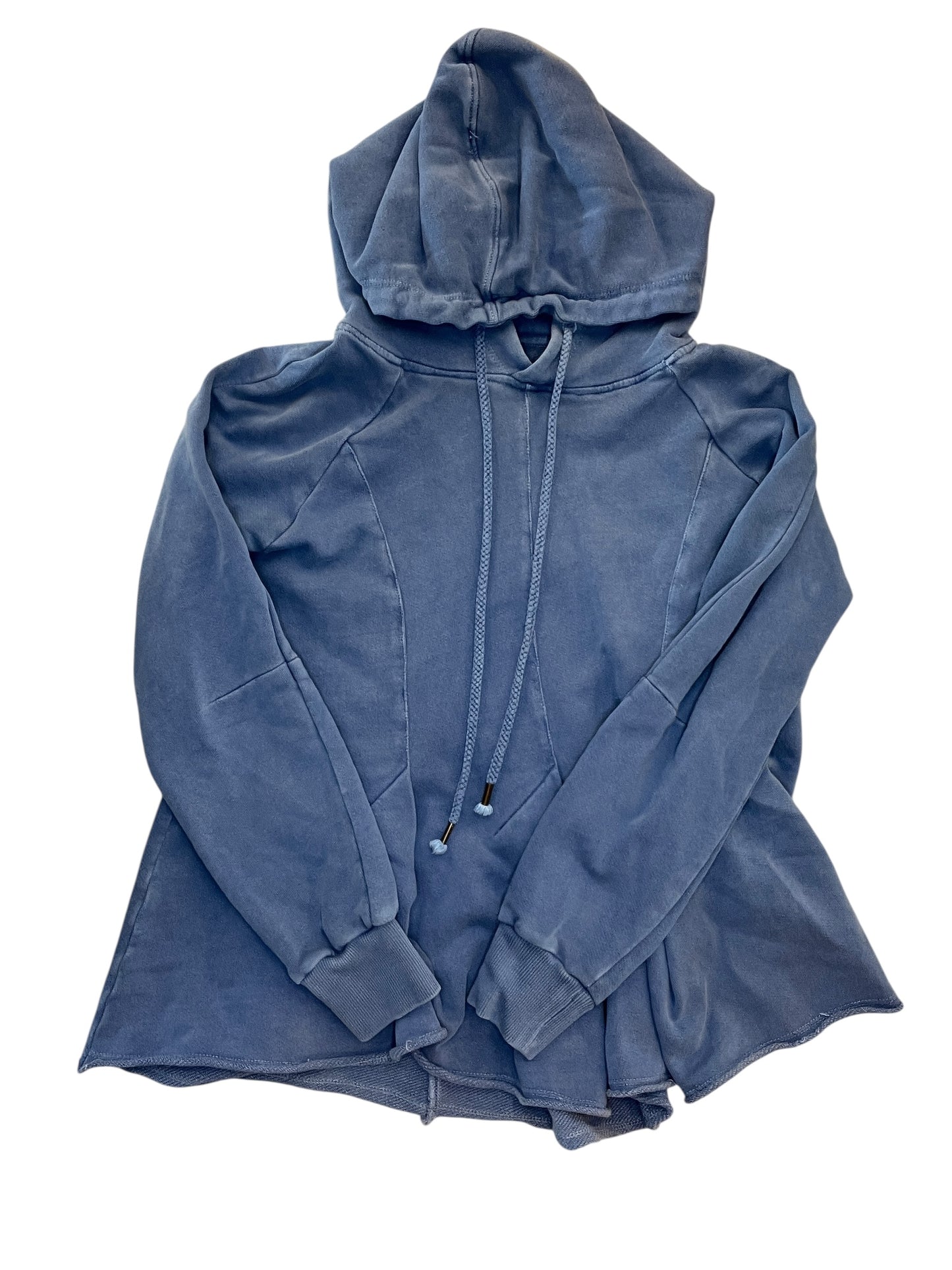 Sweatshirt Hoodie By Pilcro In Blue, Size:Xs