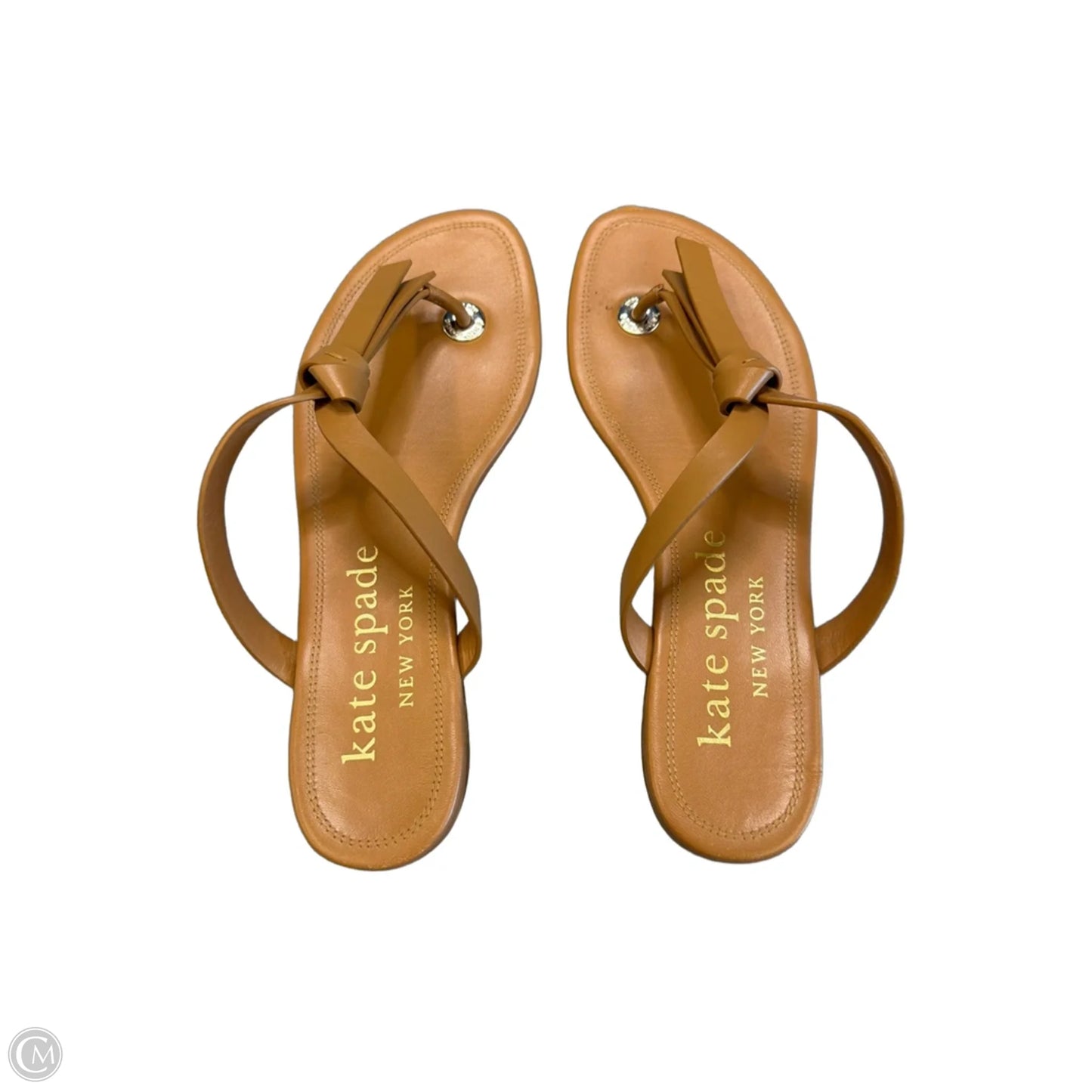 Sandals Designer By Kate Spade In Tan, Size: 9
