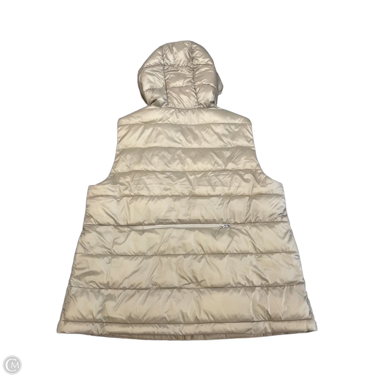 Vest Puffer & Quilted By Athleta In Taupe, Size: M