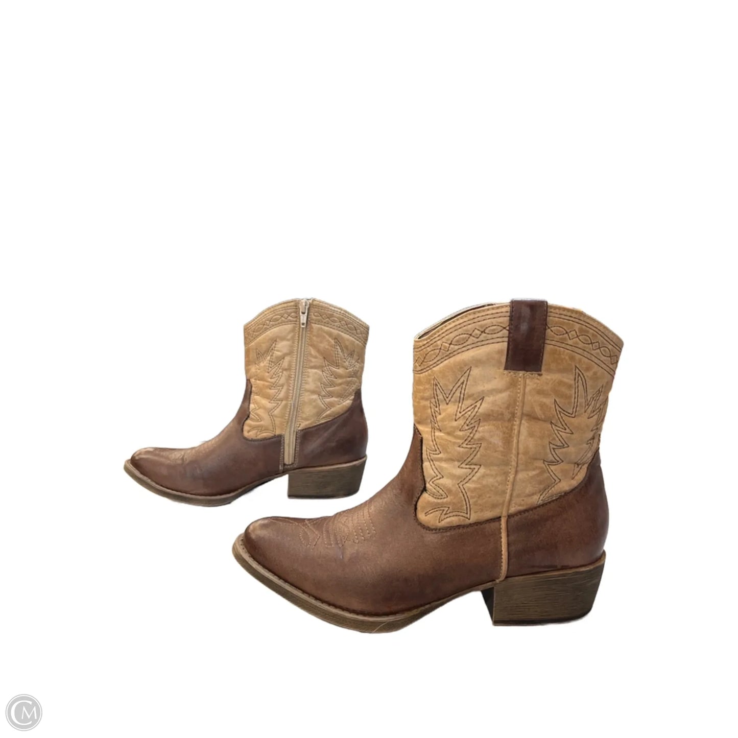 Boots Western By Coconuts In Brown, Size: 8.5