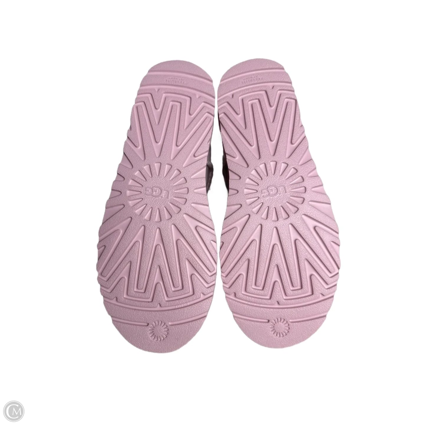 Boots Designer By Ugg In Pink, Size: 7
