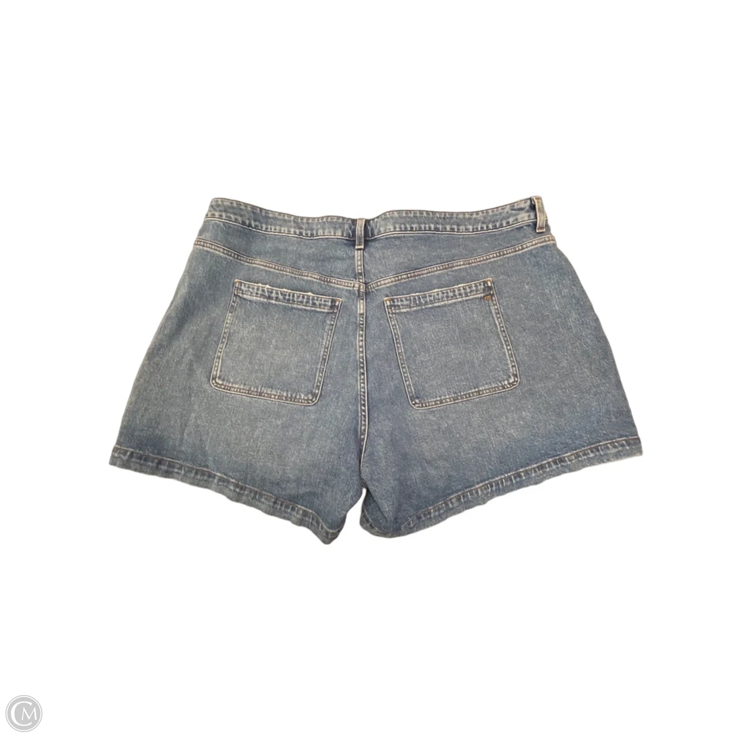 Shorts By Madewell In Blue Denim, Size: Xxl