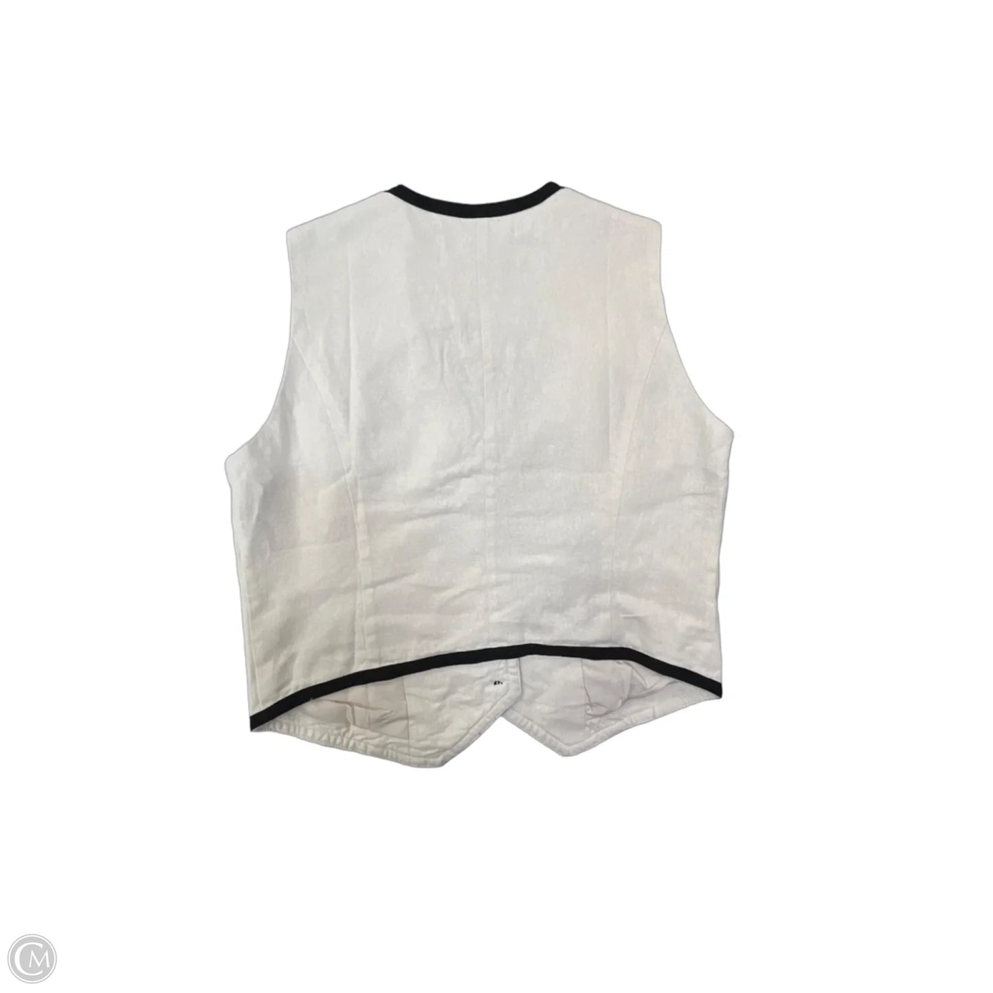 Vest Other By Tahari In Beige, Size: M