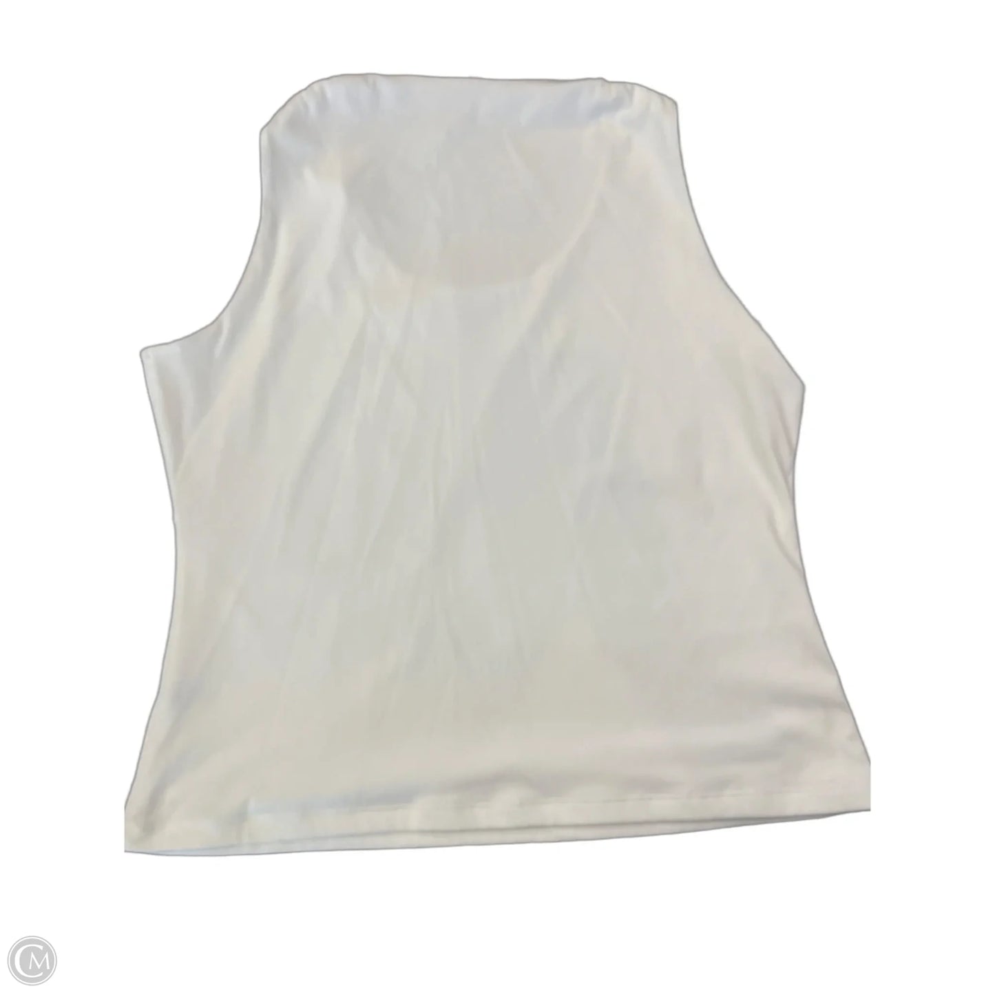 Tank Top By Tahari In White, Size: Xl
