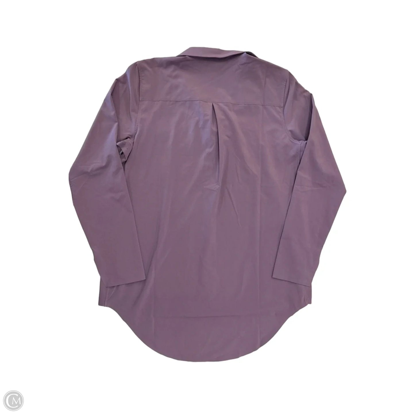 Top Long Sleeve By Athleta In Purple, Size: S