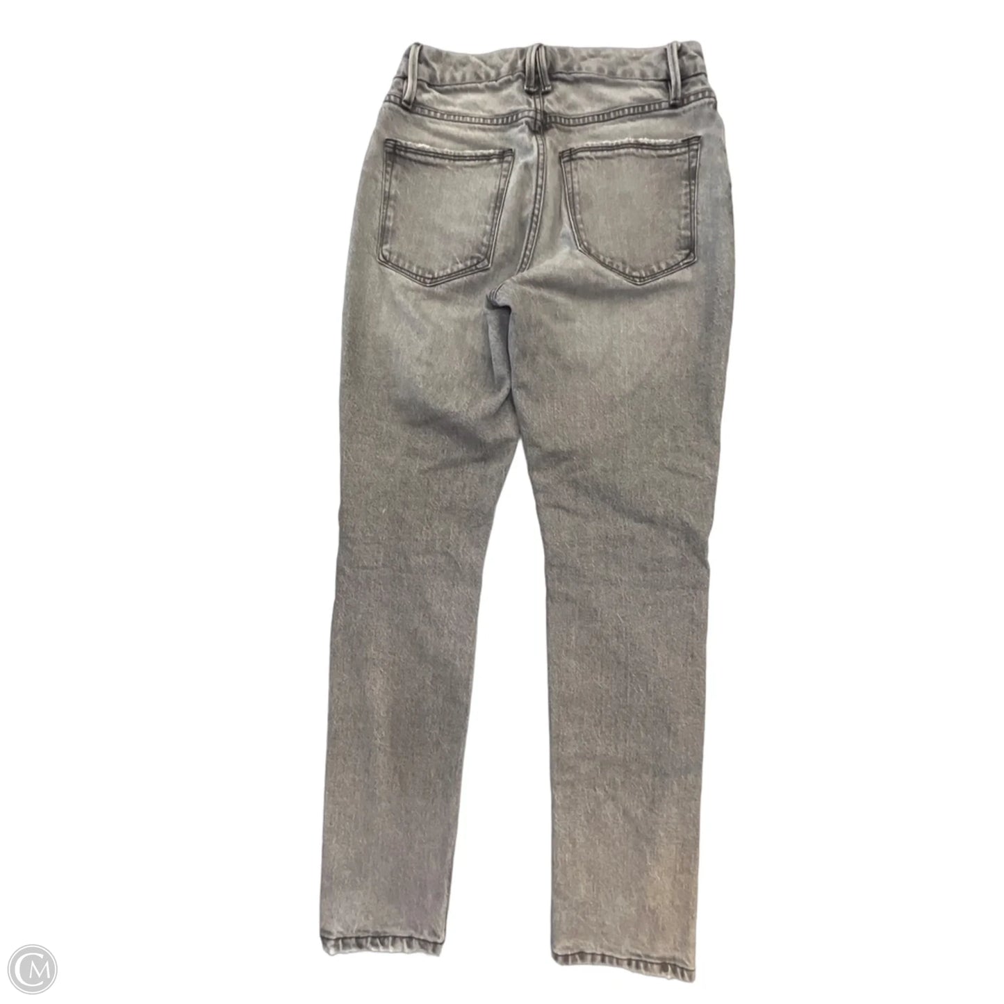 Jeans Boot Cut By Good American In Grey Denim, Size: 2
