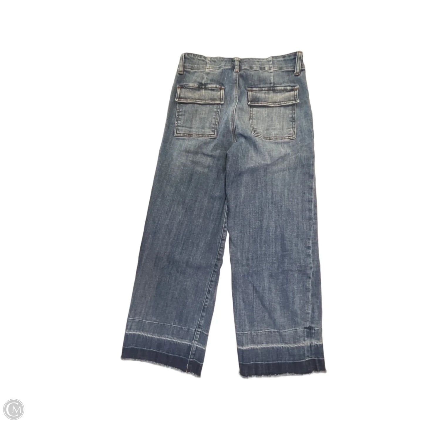 Jeans Cropped By Kut In Blue Denim, Size: 2