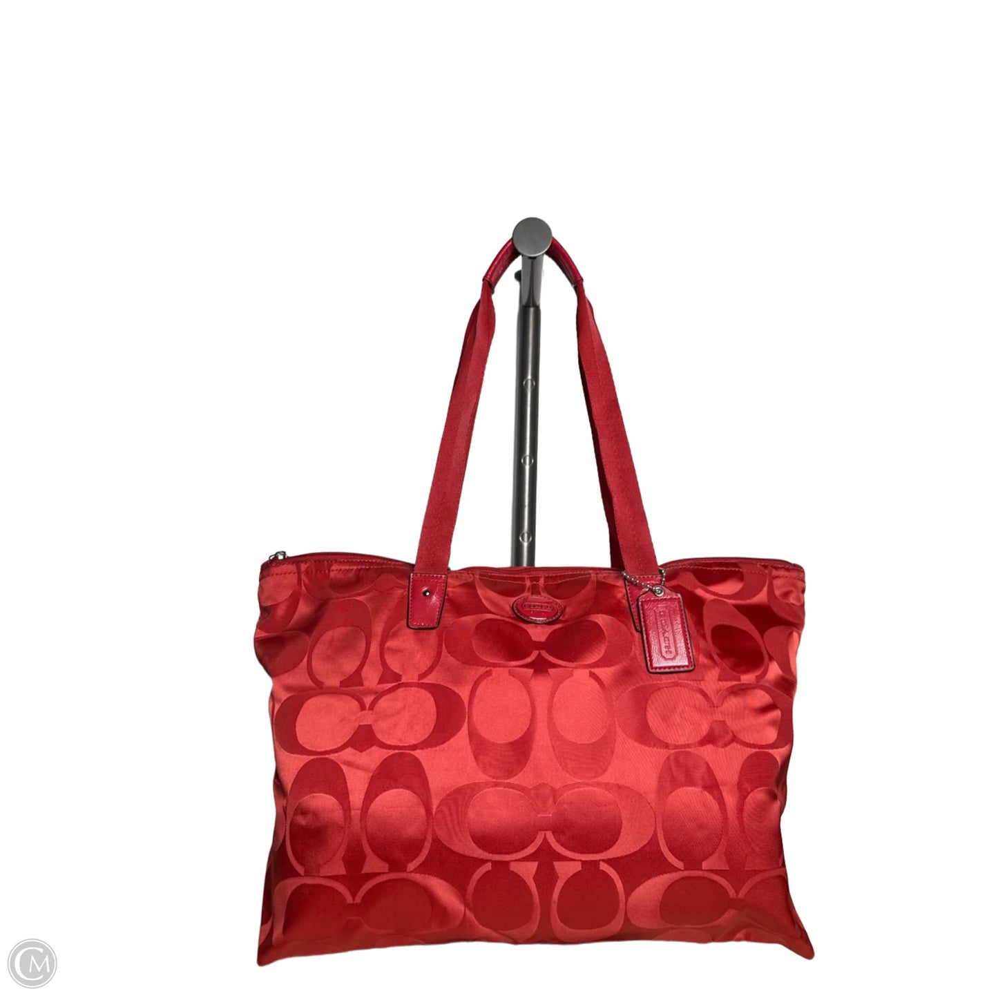 Tote Designer By Coach, Size: Medium
