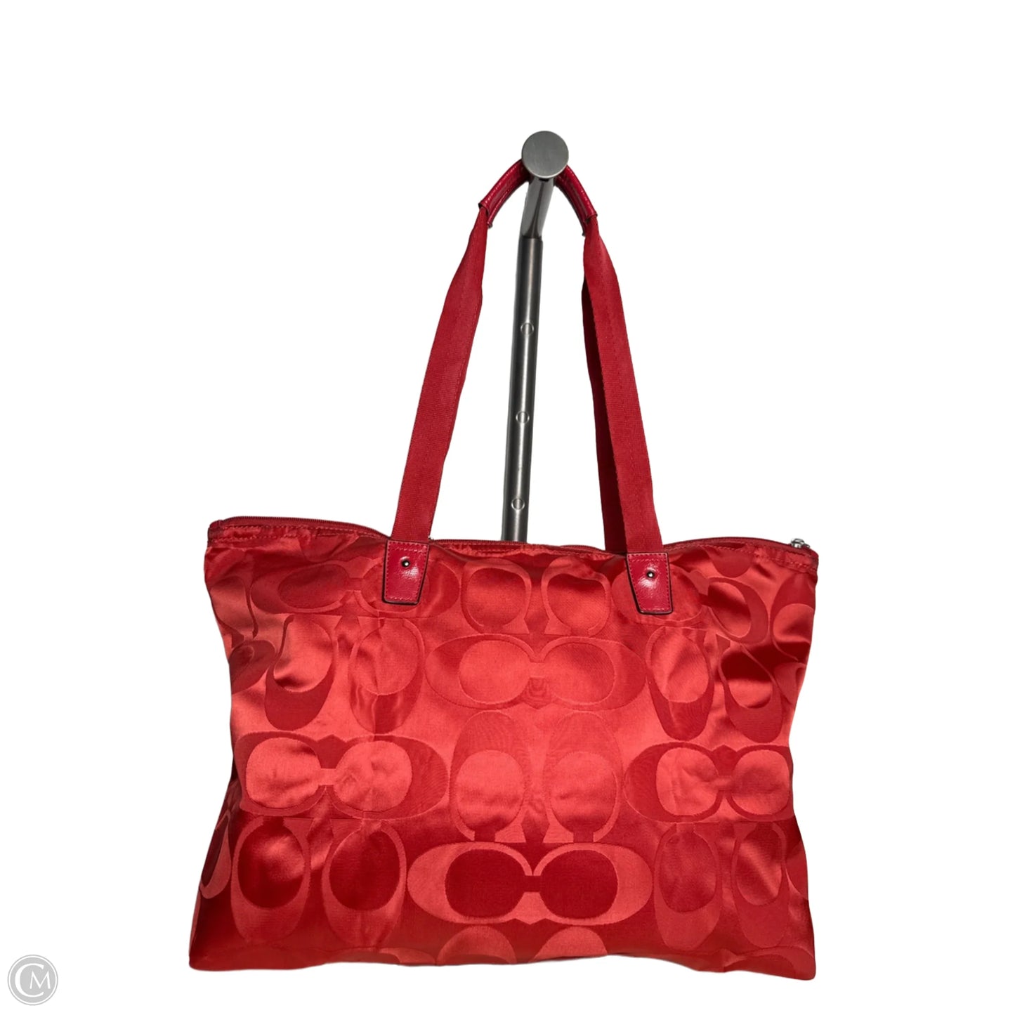 Tote Designer By Coach, Size: Medium