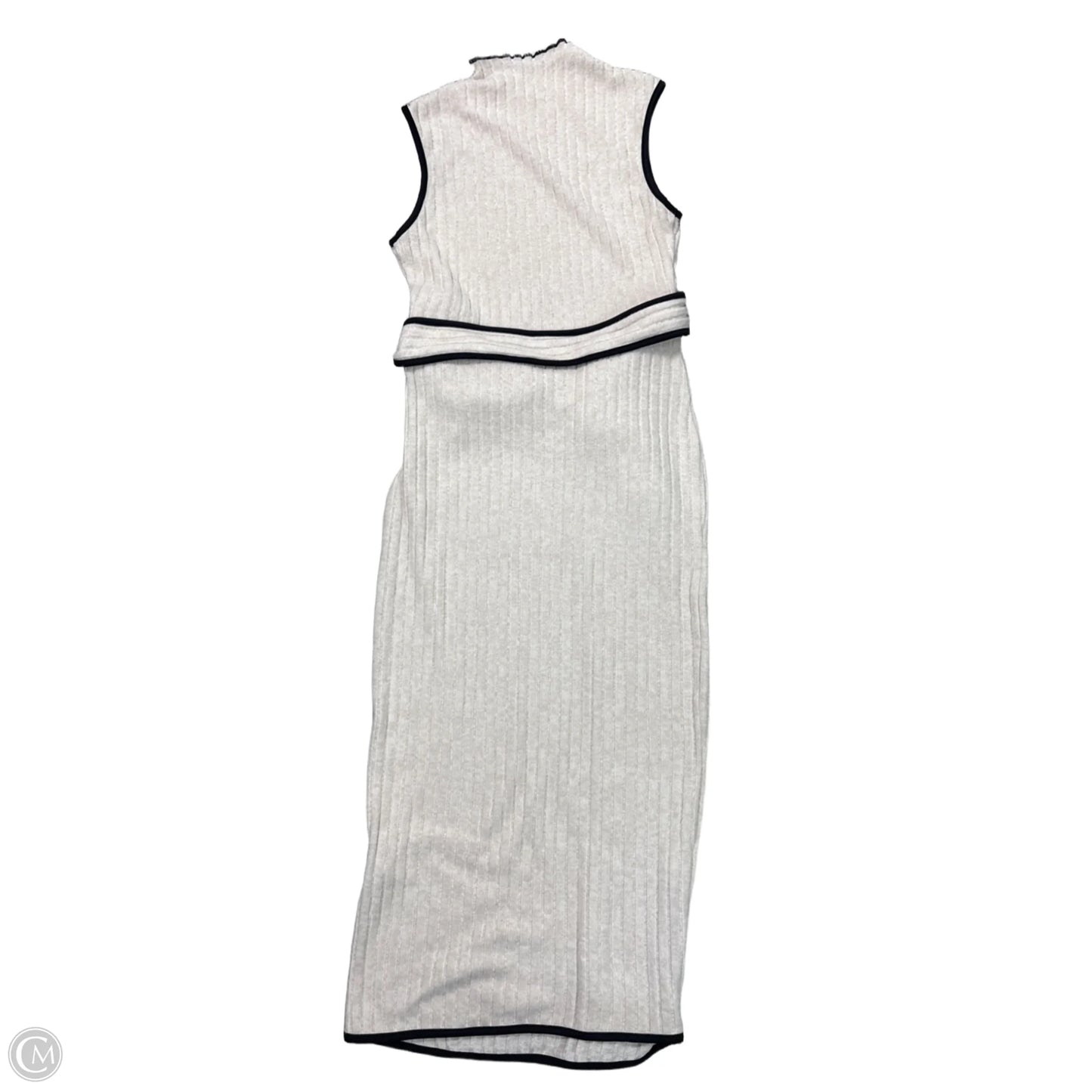 Dress Casual Maxi By Shein In Cream, Size: S